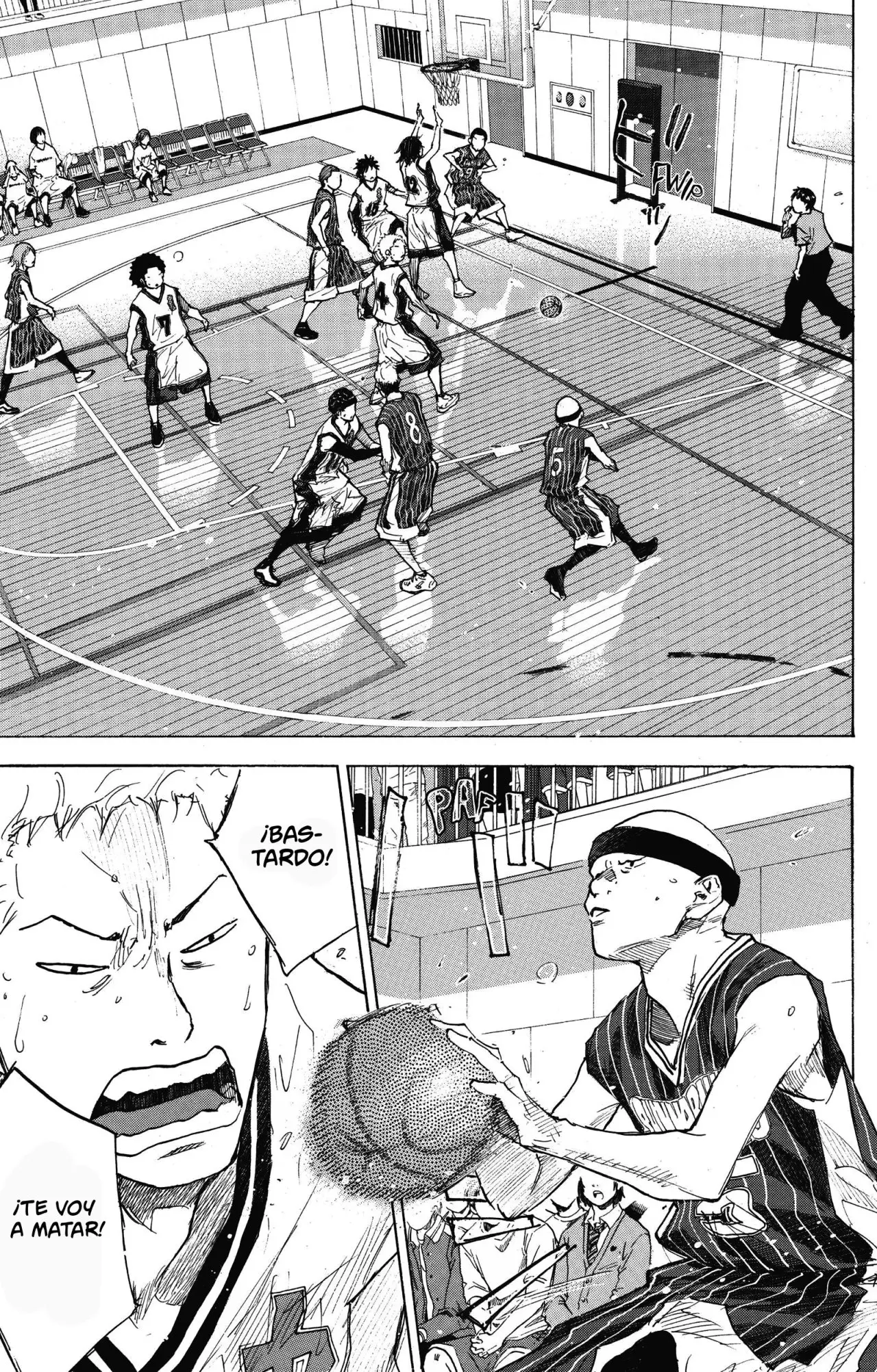 Ahiru no Sora capítulo 247, página 104