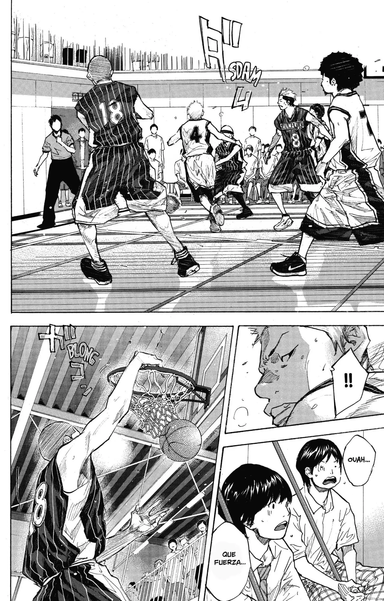 Ahiru no Sora capítulo 247, página 105