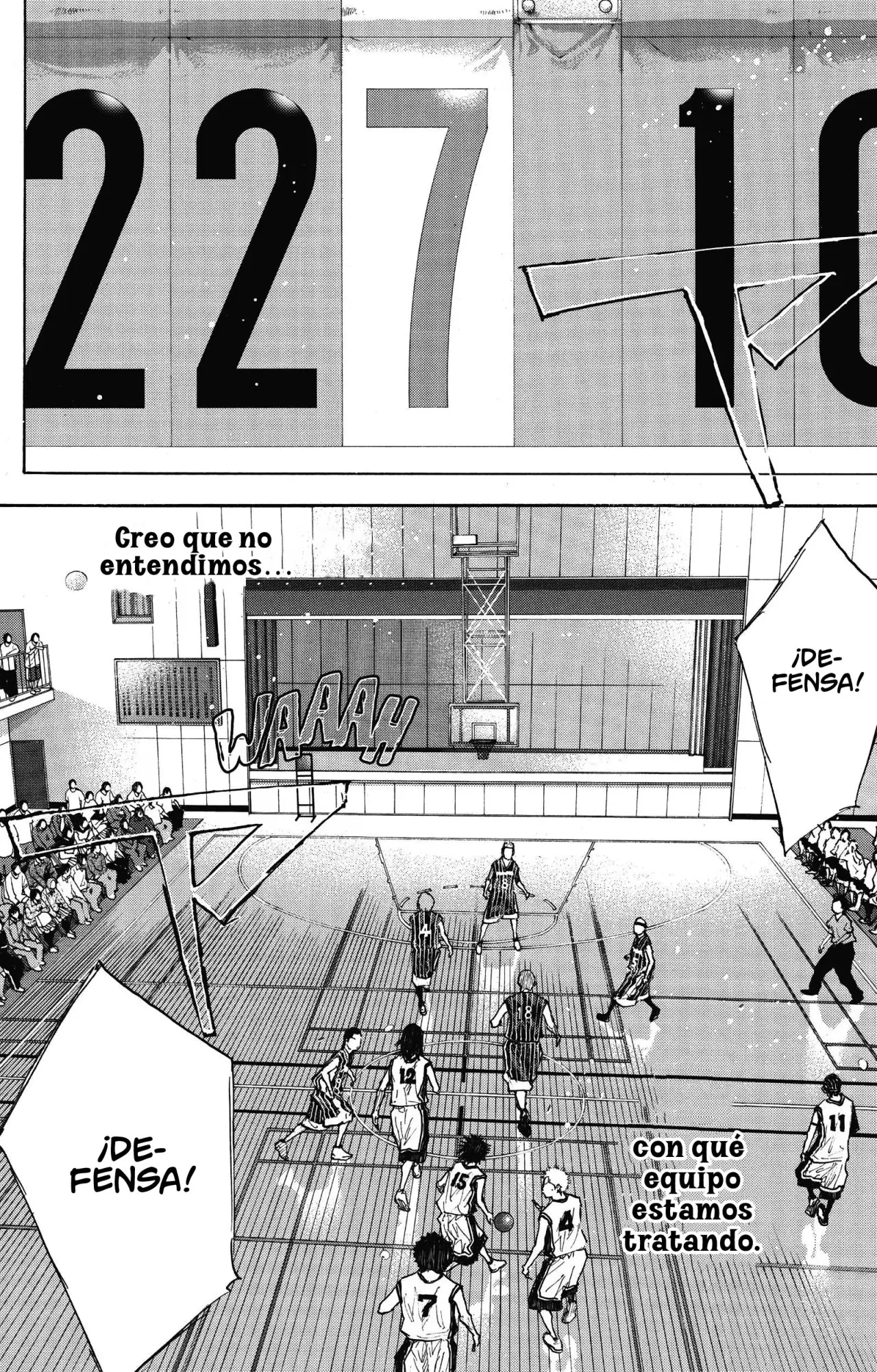 Ahiru no Sora capítulo 247, página 107