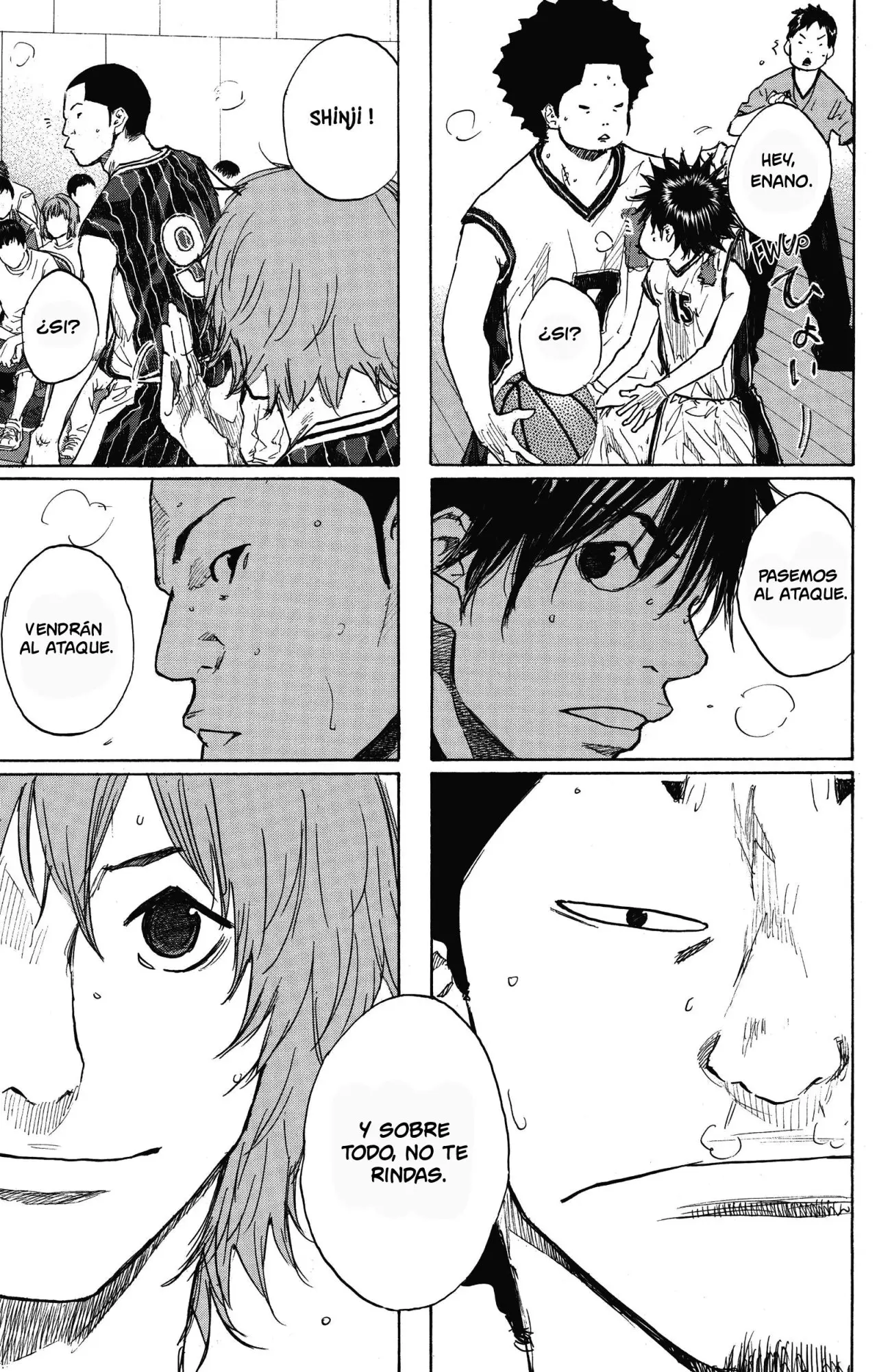 Ahiru no Sora capítulo 247, página 108