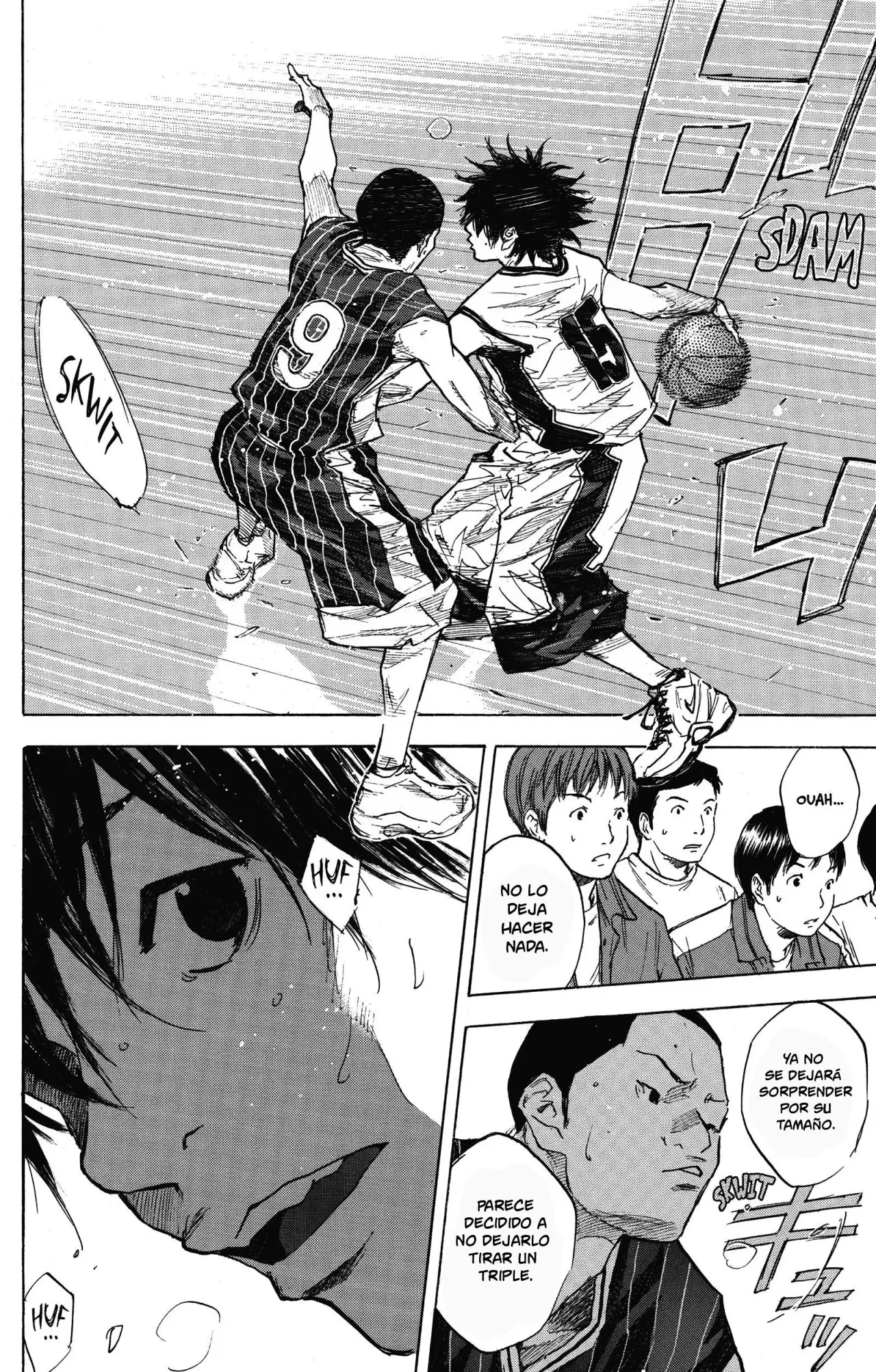 Ahiru no Sora capítulo 247, página 109