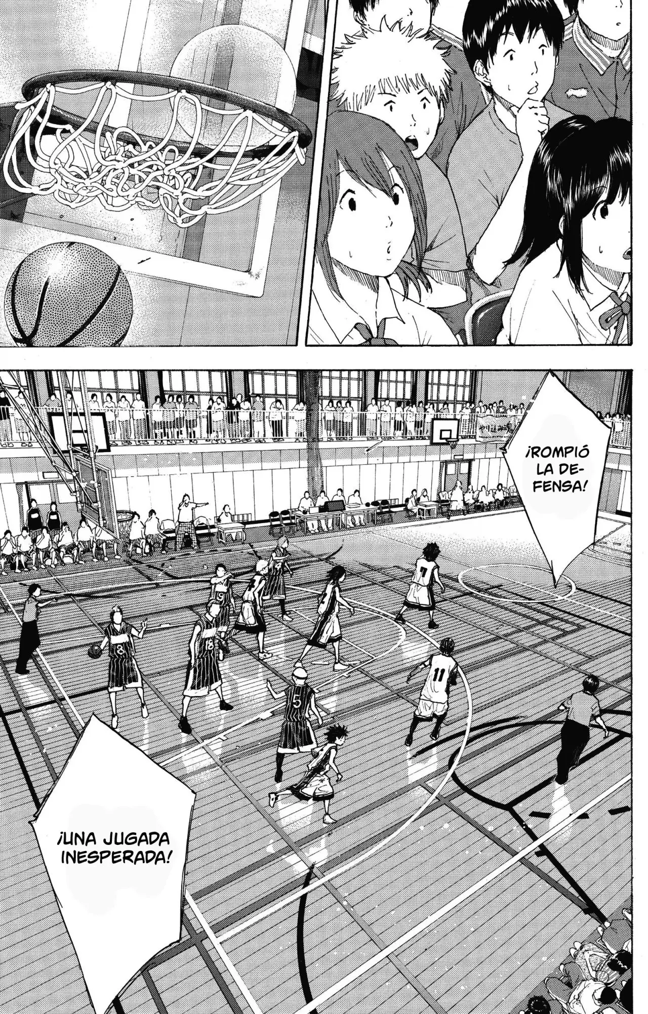 Ahiru no Sora capítulo 247, página 114