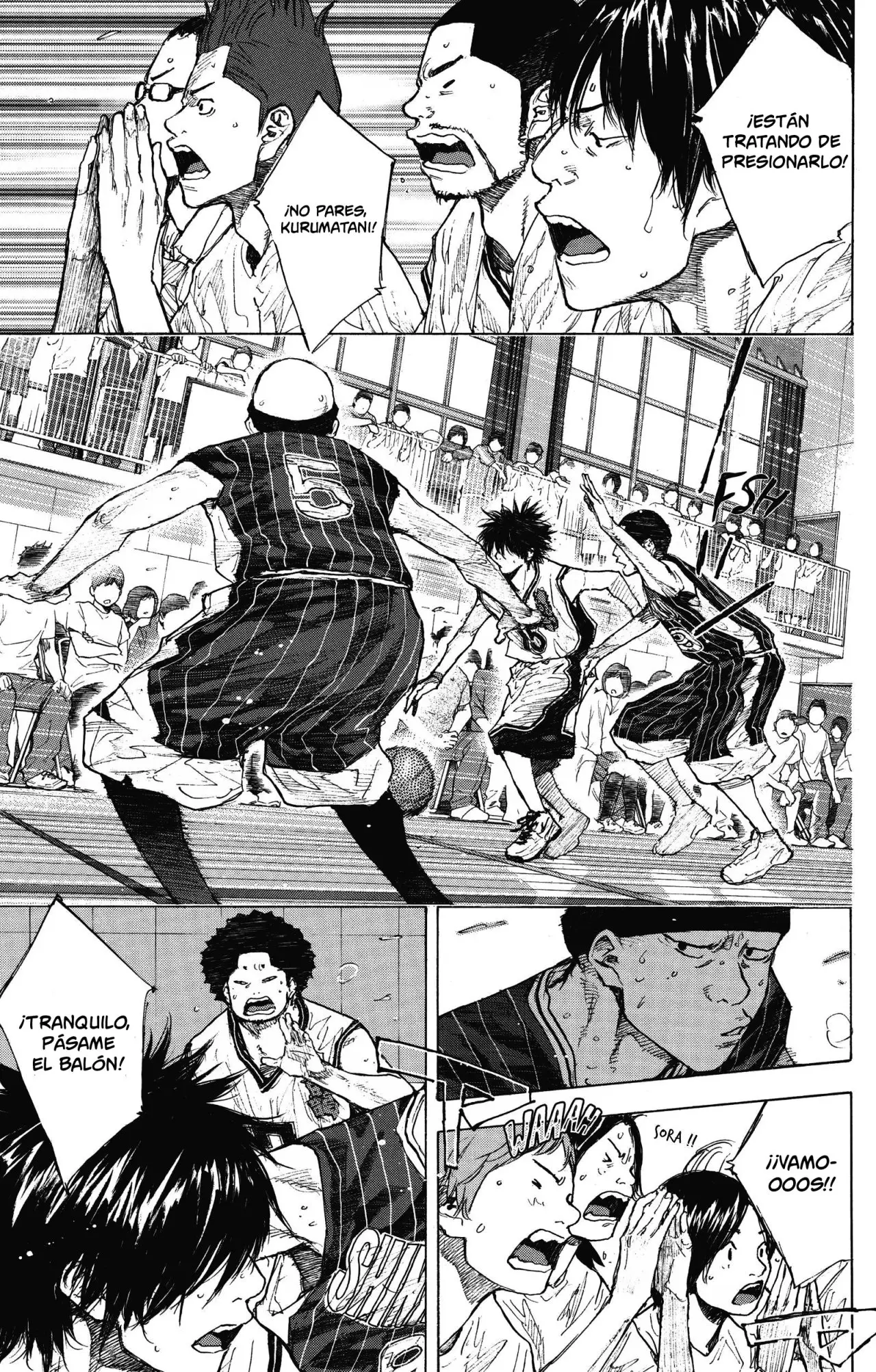 Ahiru no Sora capítulo 248.5, página 102