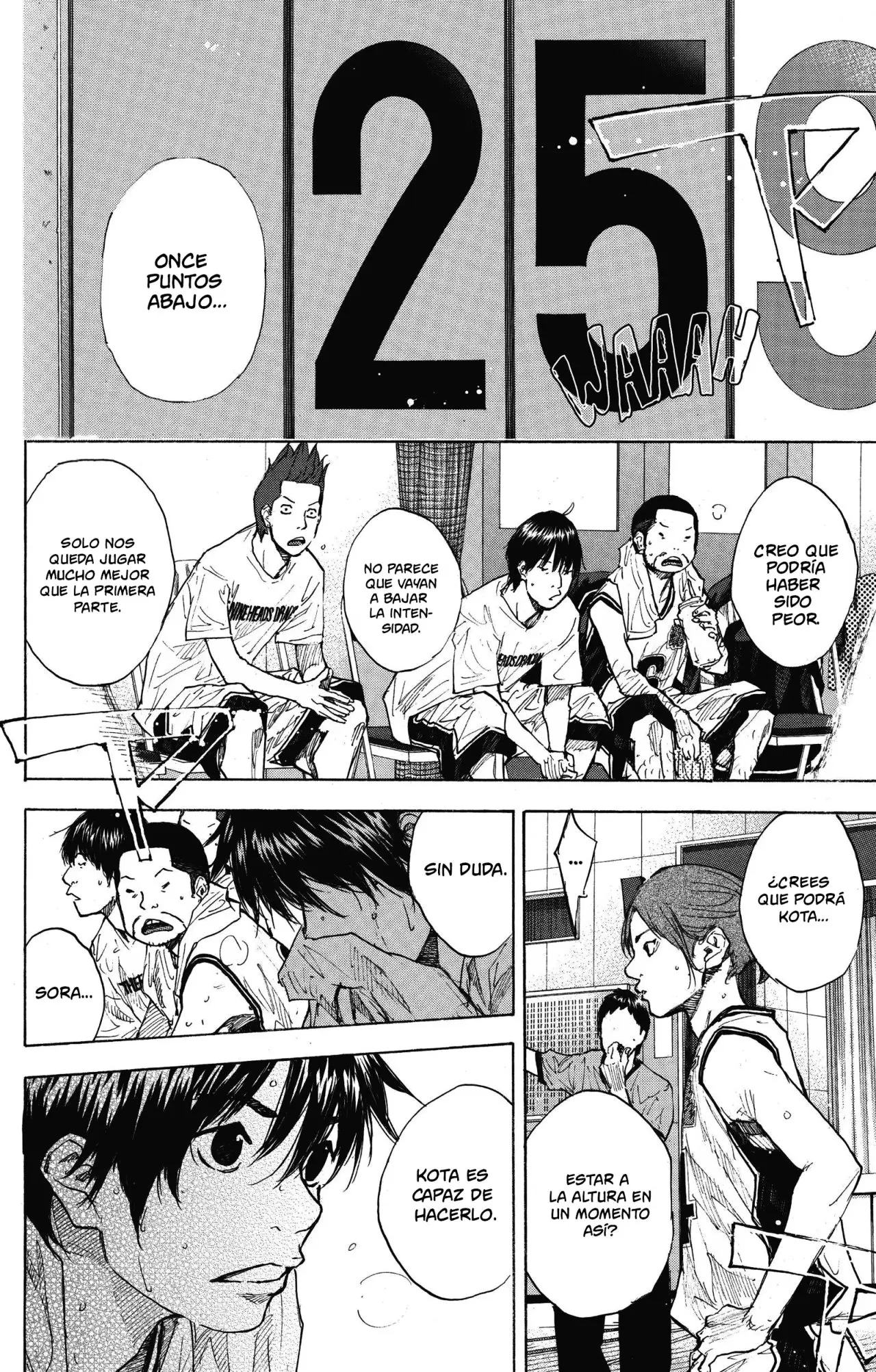 Ahiru no Sora capítulo 248, página 8