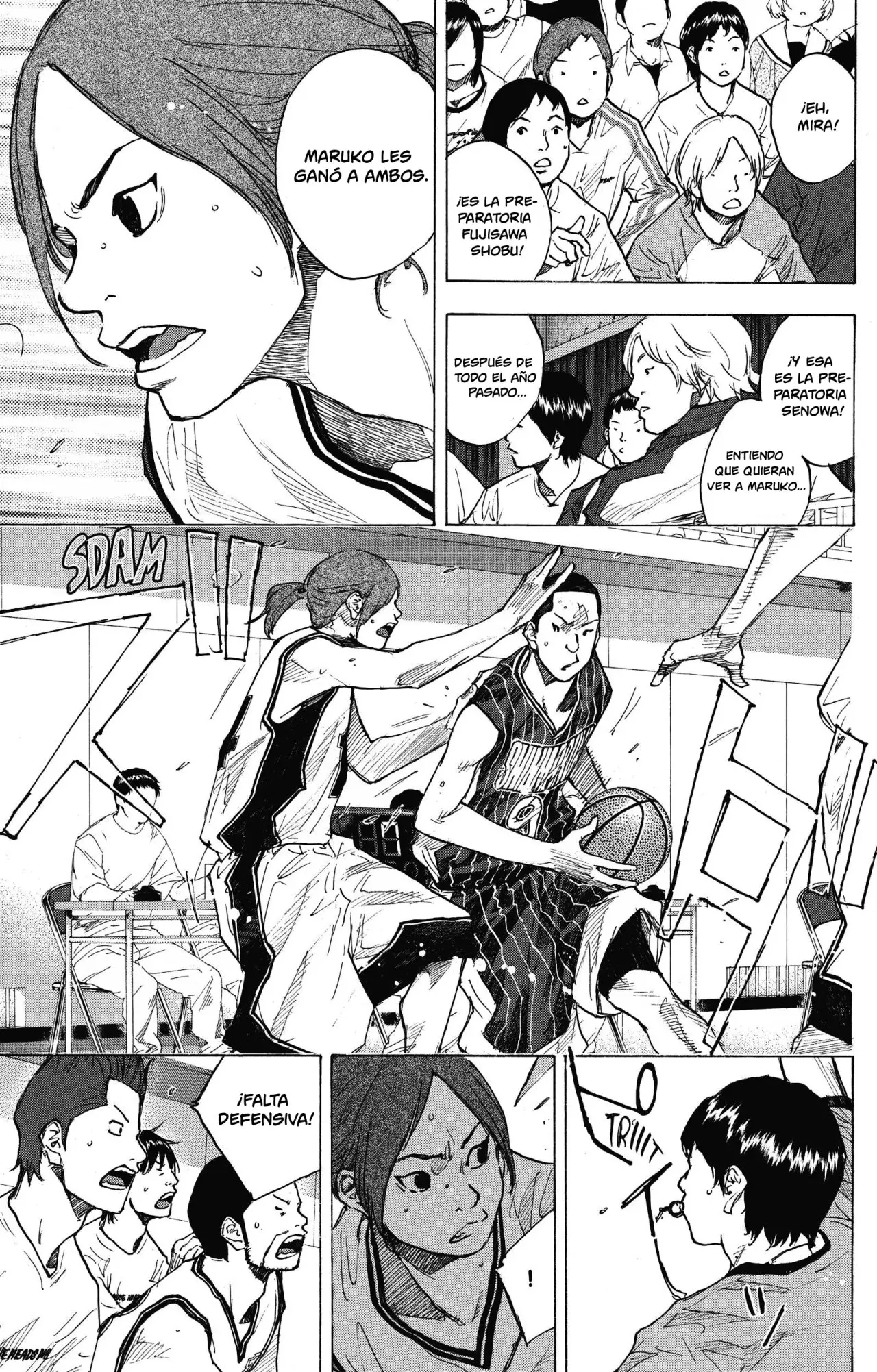 Ahiru no Sora capítulo 248, página 21