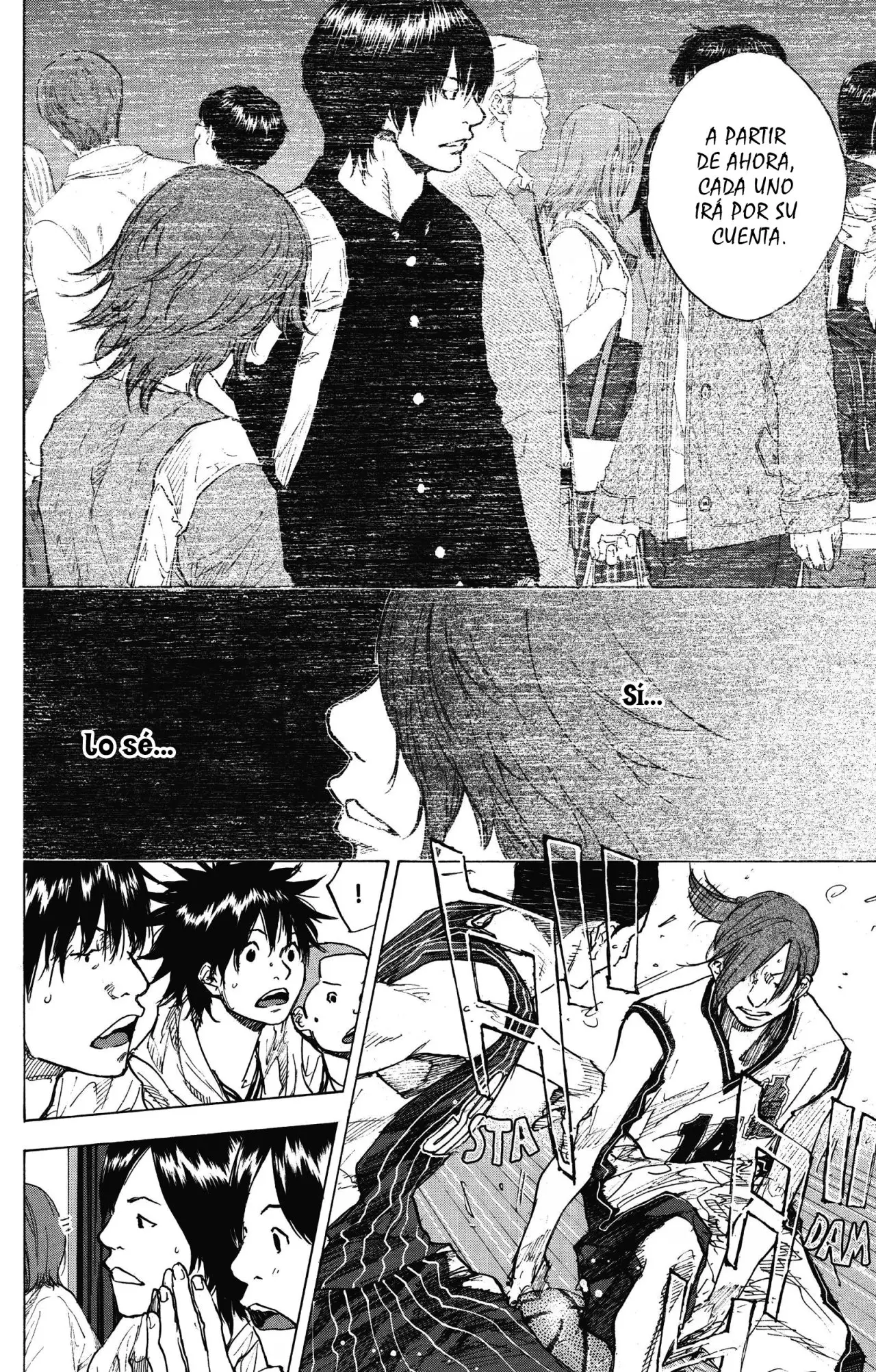 Ahiru no Sora capítulo 248, página 34