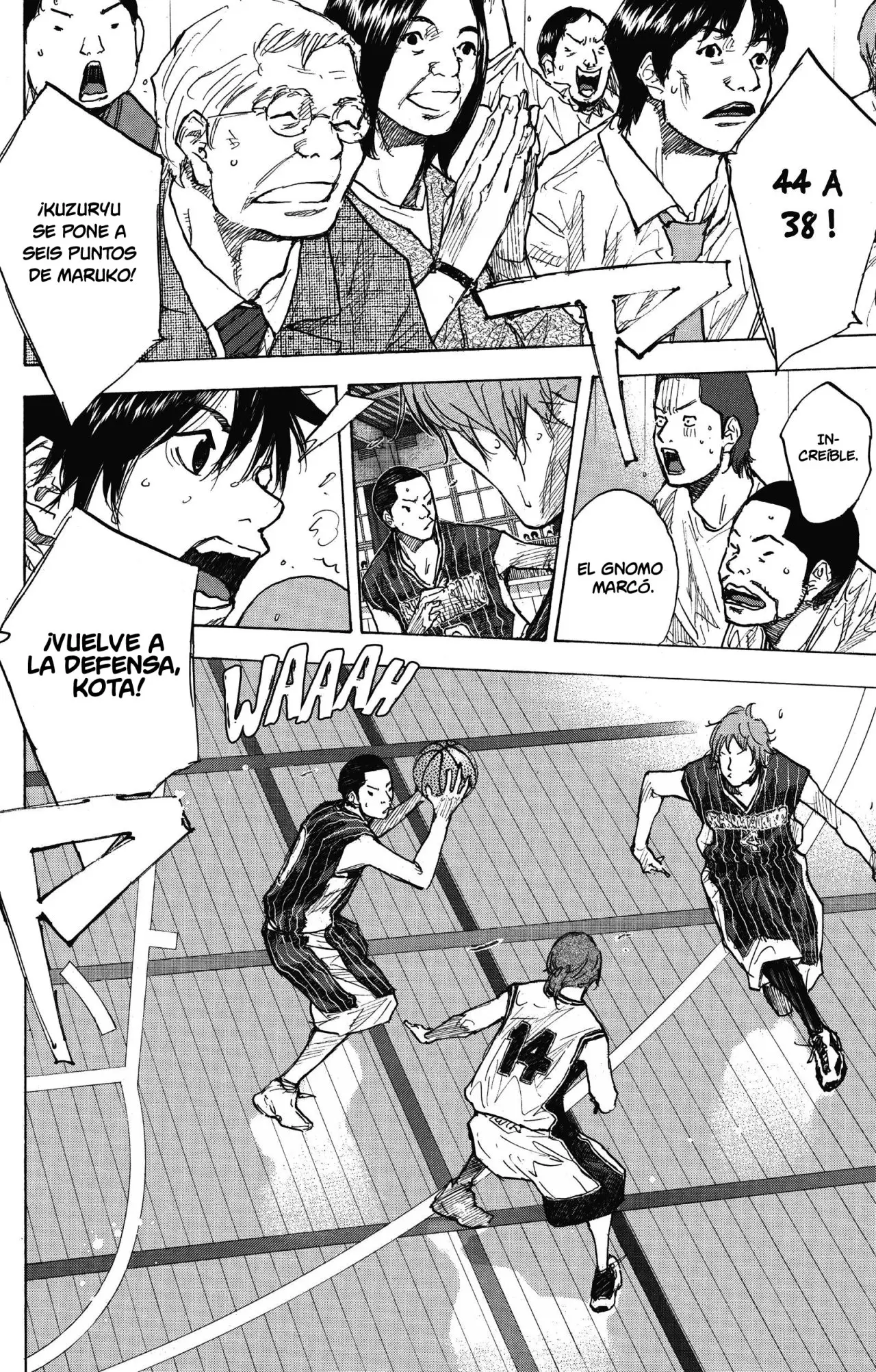 Ahiru no Sora capítulo 248, página 38