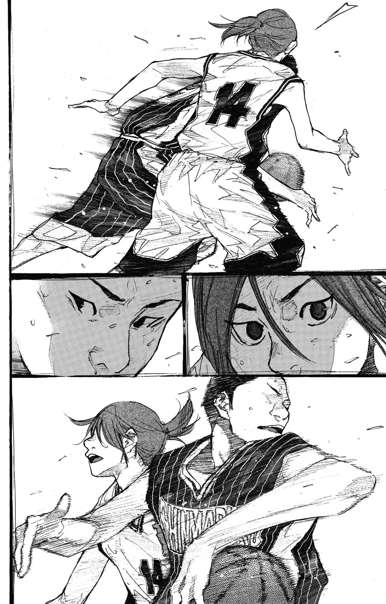 Ahiru no Sora capítulo 248, página 56