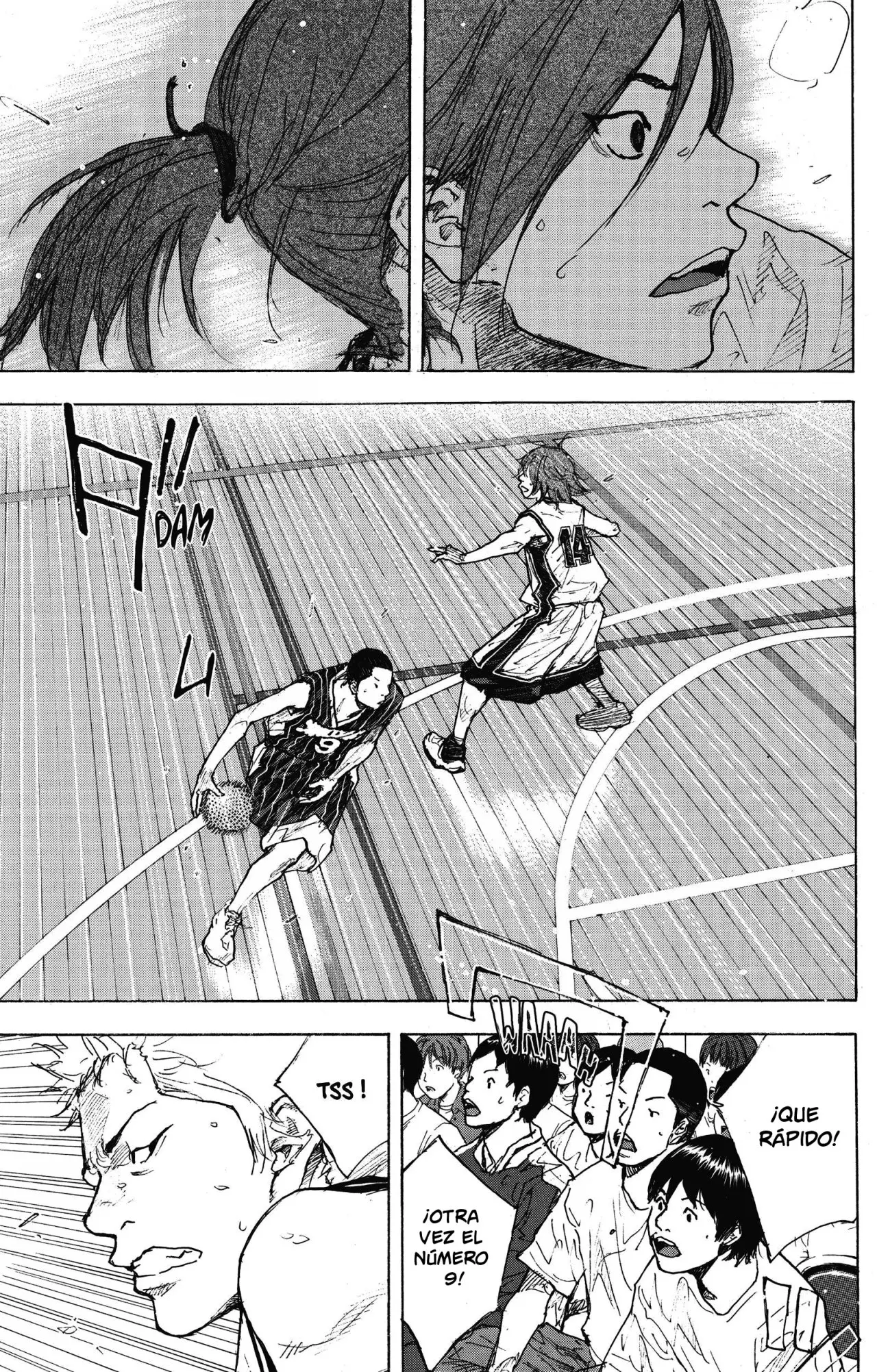 Ahiru no Sora capítulo 248, página 57