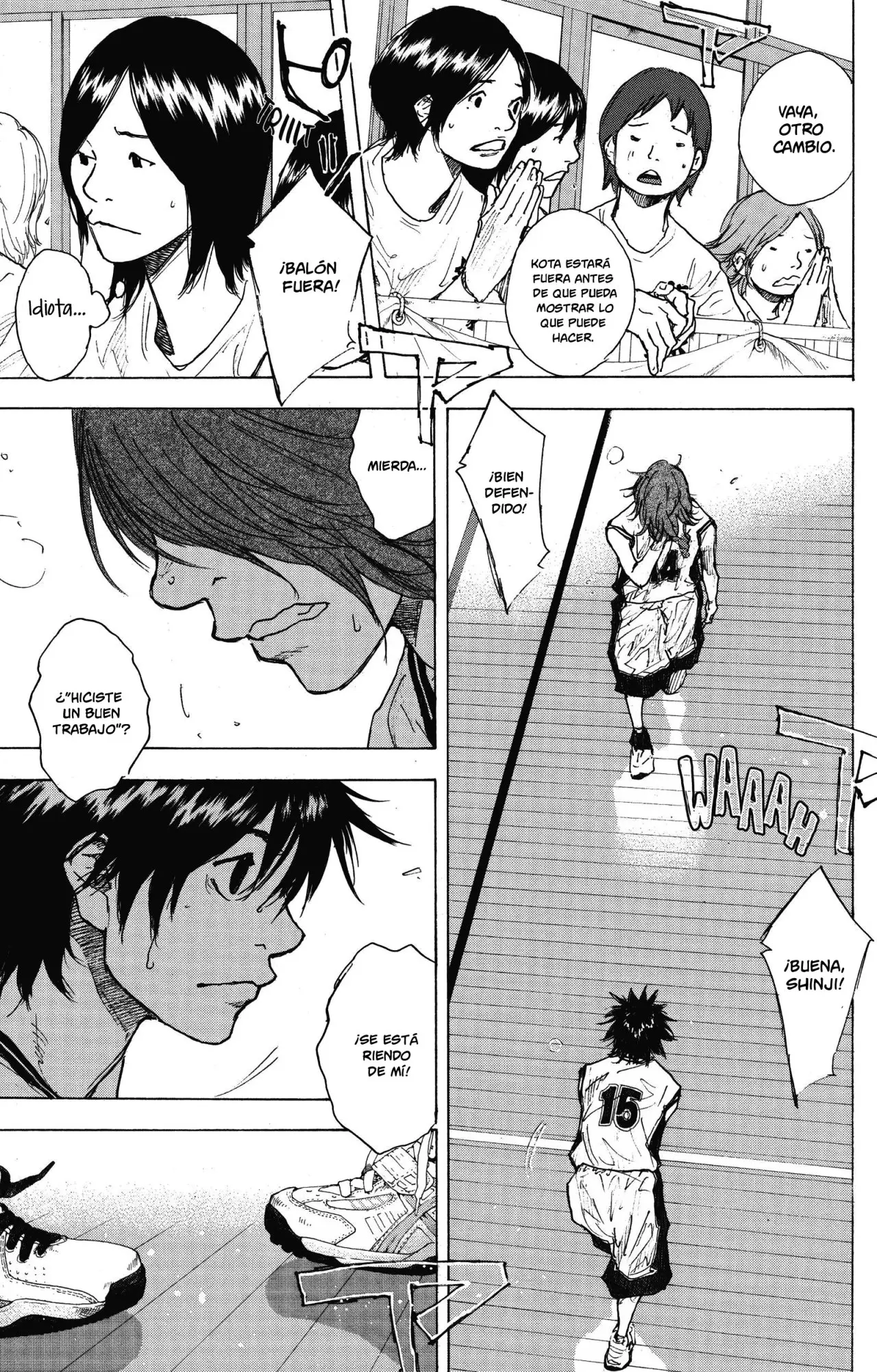 Ahiru no Sora capítulo 248, página 63