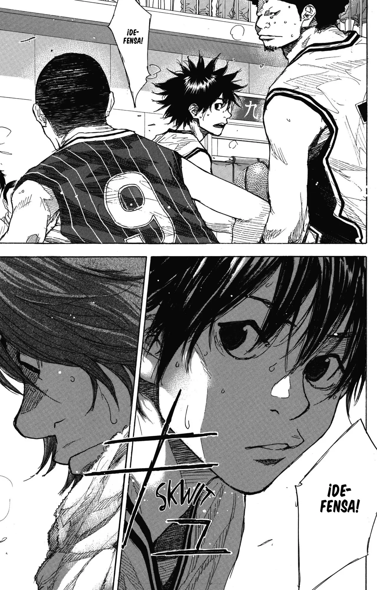 Ahiru no Sora capítulo 248, página 73