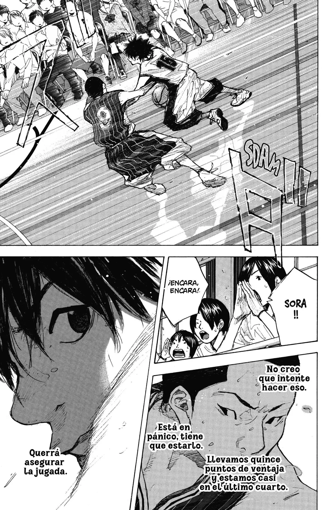 Ahiru no Sora capítulo 248, página 85