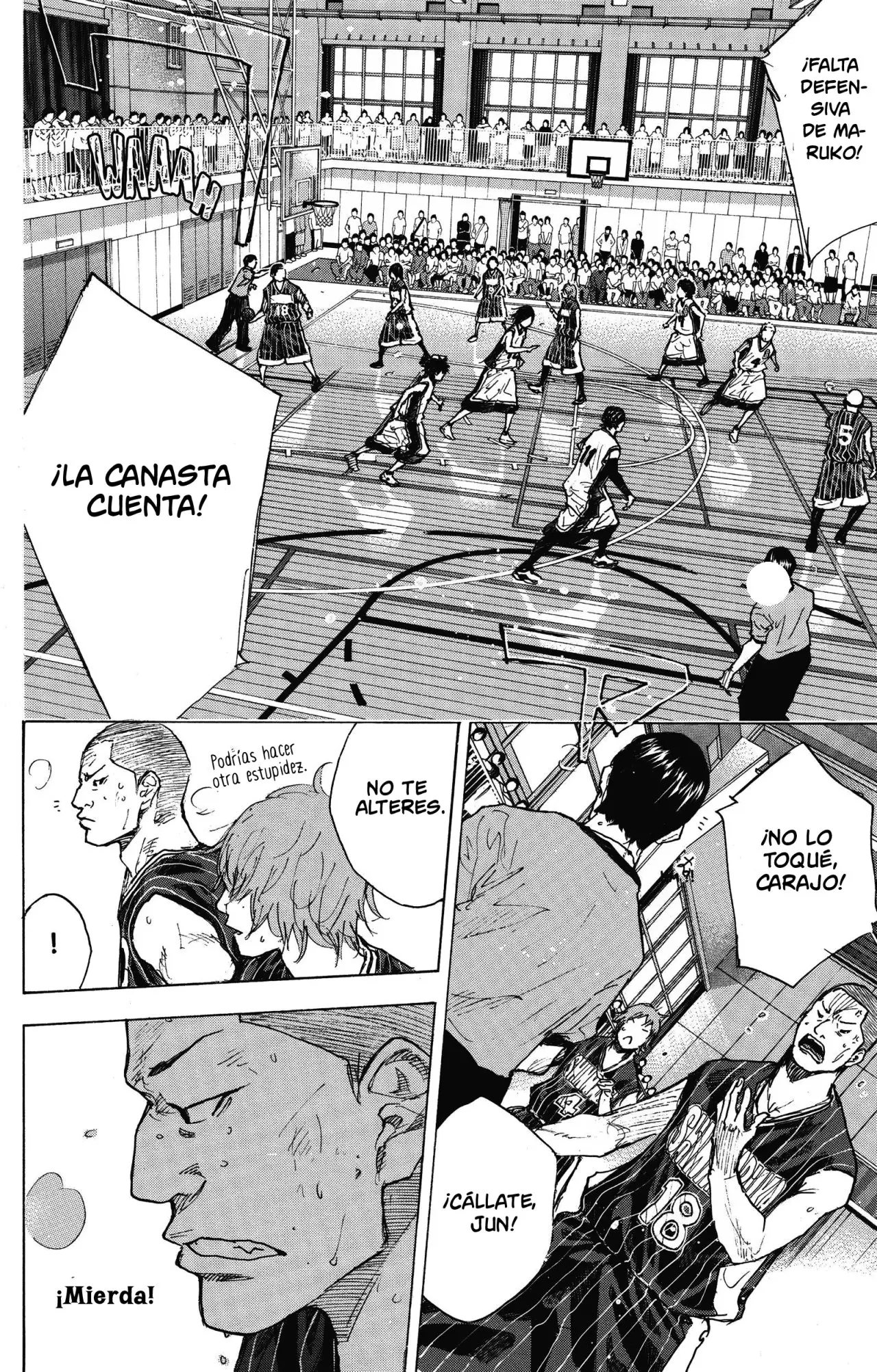 Ahiru no Sora capítulo 248, página 92