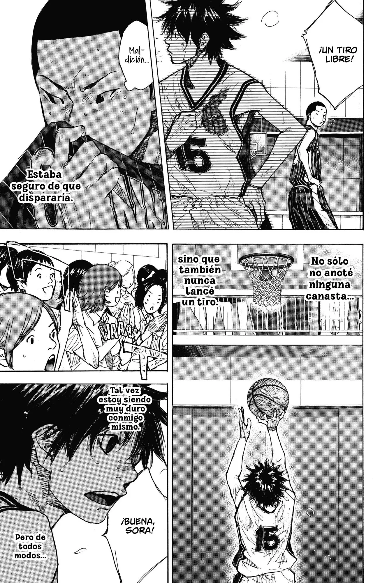 Ahiru no Sora capítulo 248, página 93