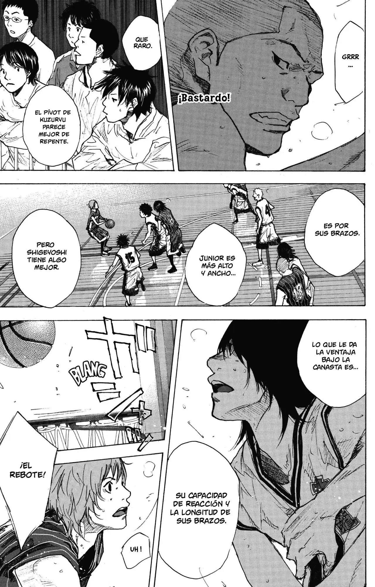 Ahiru no Sora capítulo 248, página 95