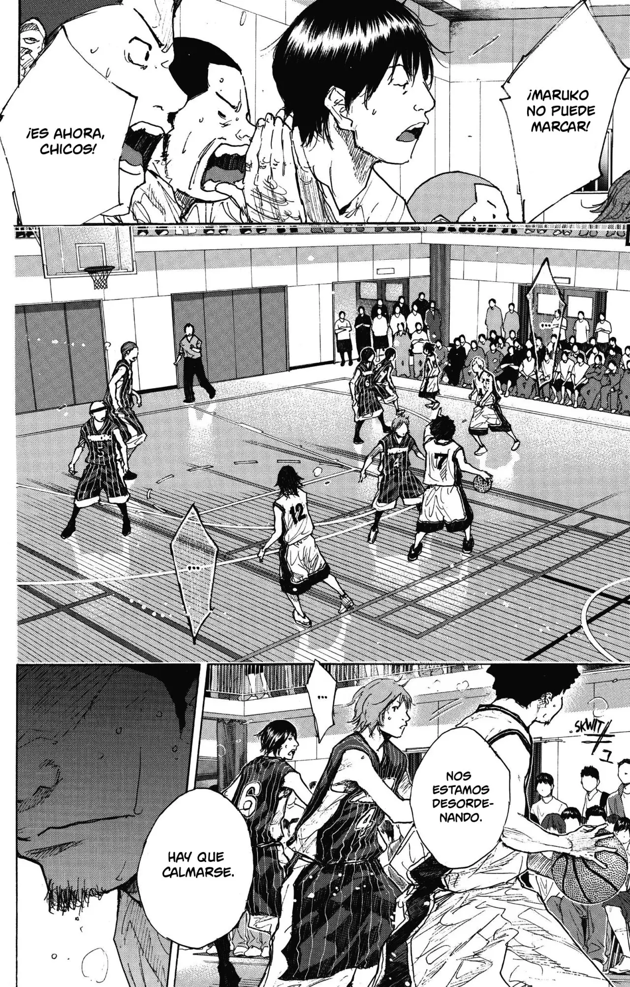 Ahiru no Sora capítulo 248, página 96