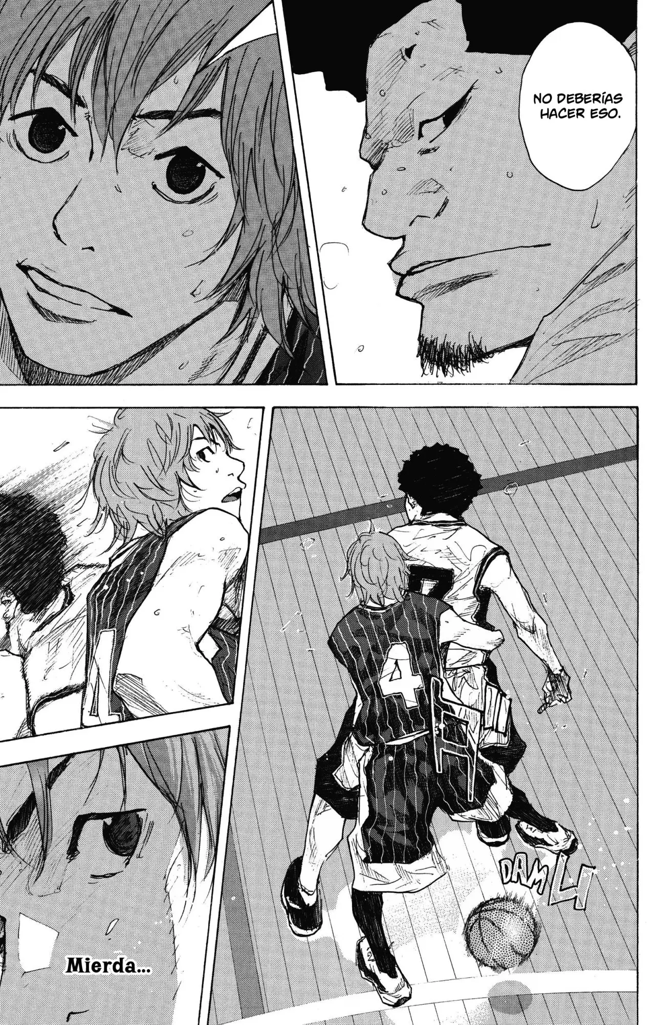 Ahiru no Sora capítulo 248, página 97
