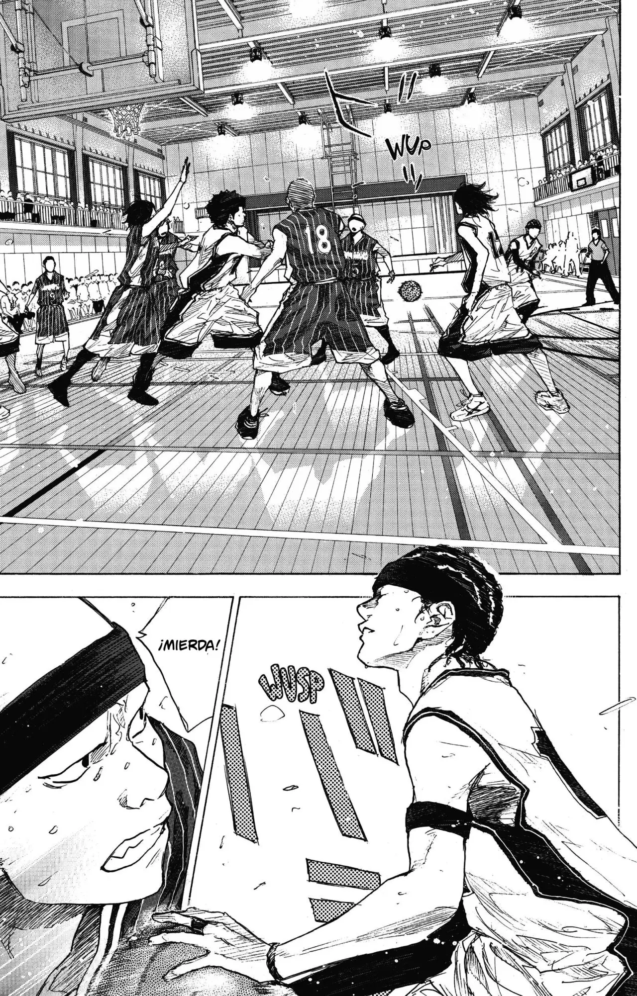 Ahiru no Sora capítulo 248, página 99