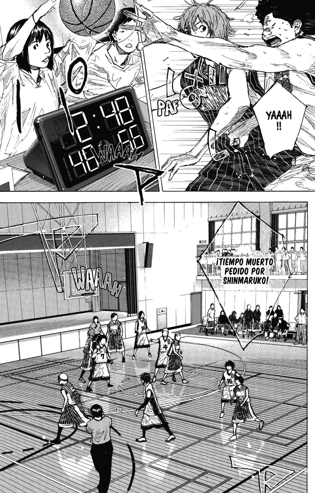 Ahiru no Sora capítulo 248, página 103