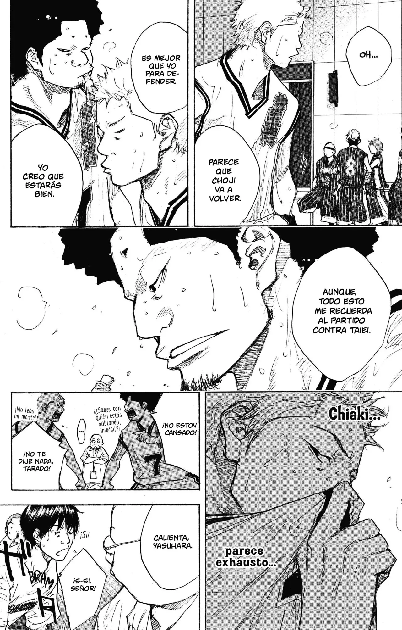 Ahiru no Sora capítulo 248, página 108