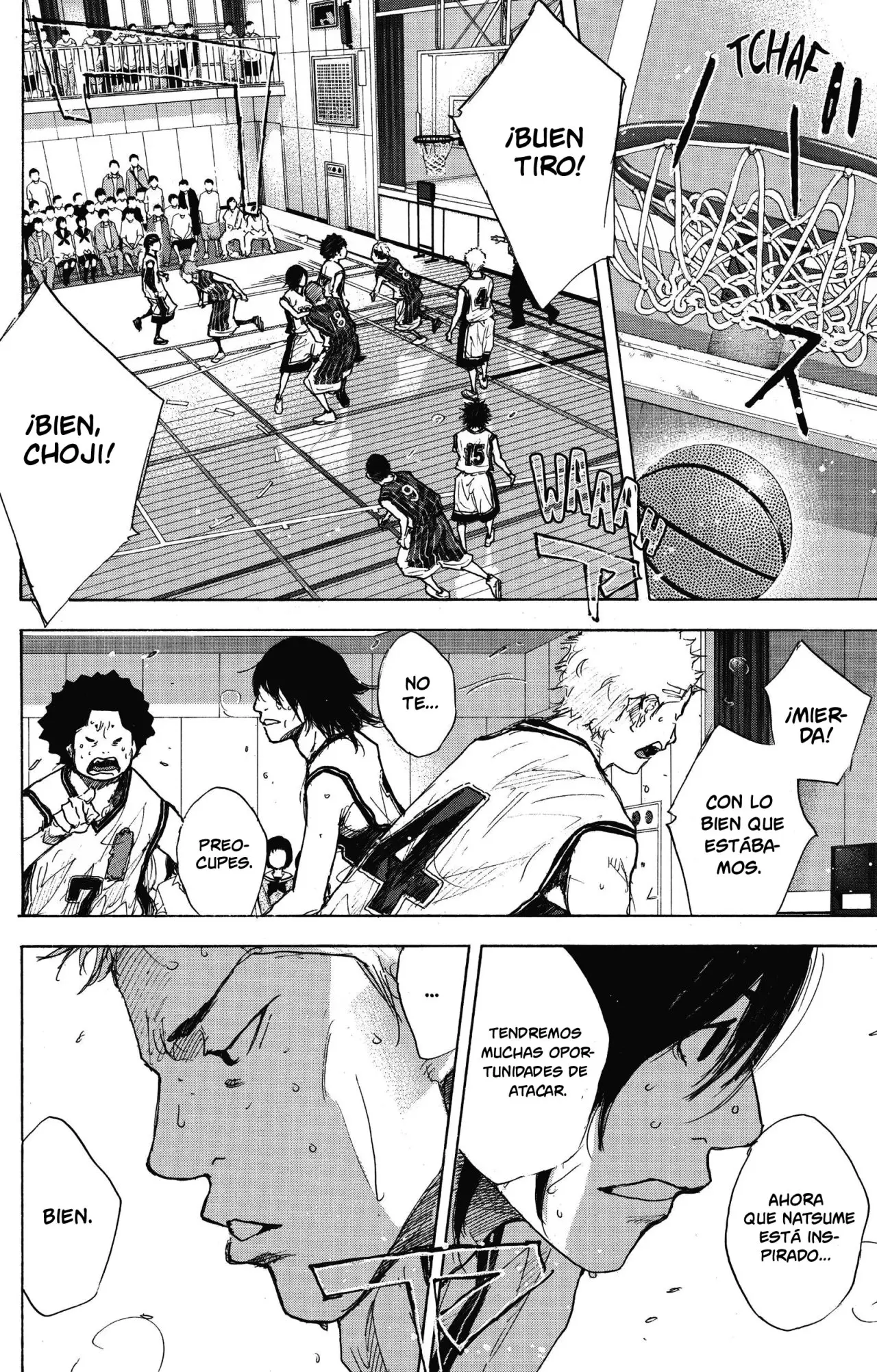Ahiru no Sora capítulo 248, página 110