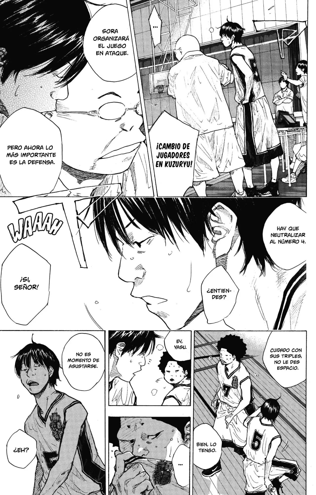 Ahiru no Sora capítulo 248, página 122