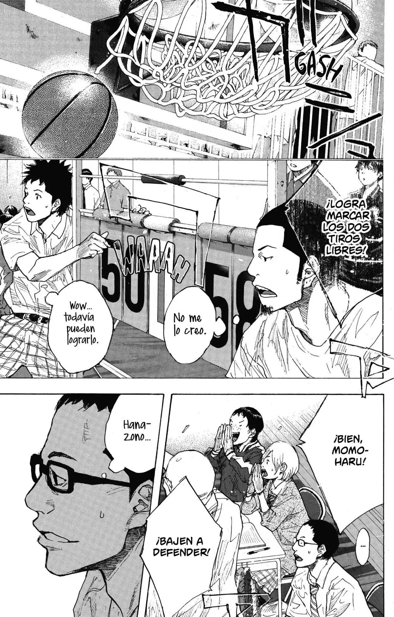 Ahiru no Sora capítulo 248, página 126