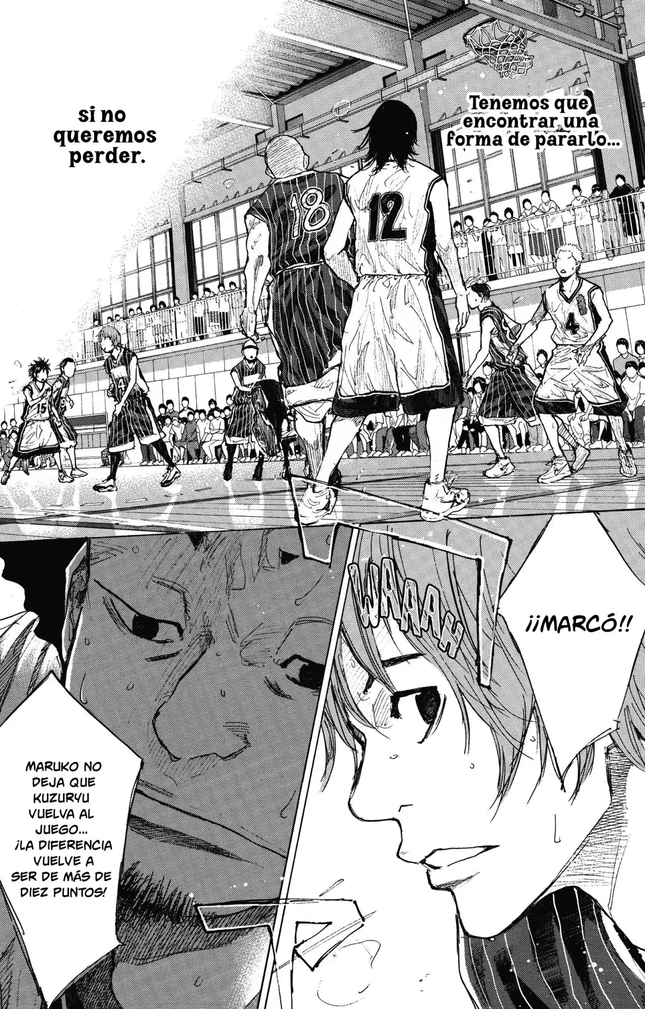 Ahiru no Sora capítulo 248, página 135