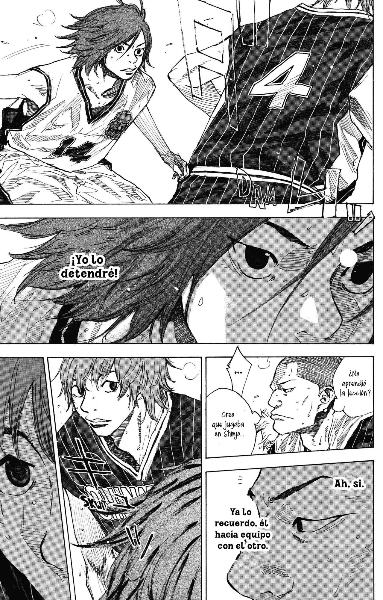 Ahiru no Sora capítulo 249.5, página 8