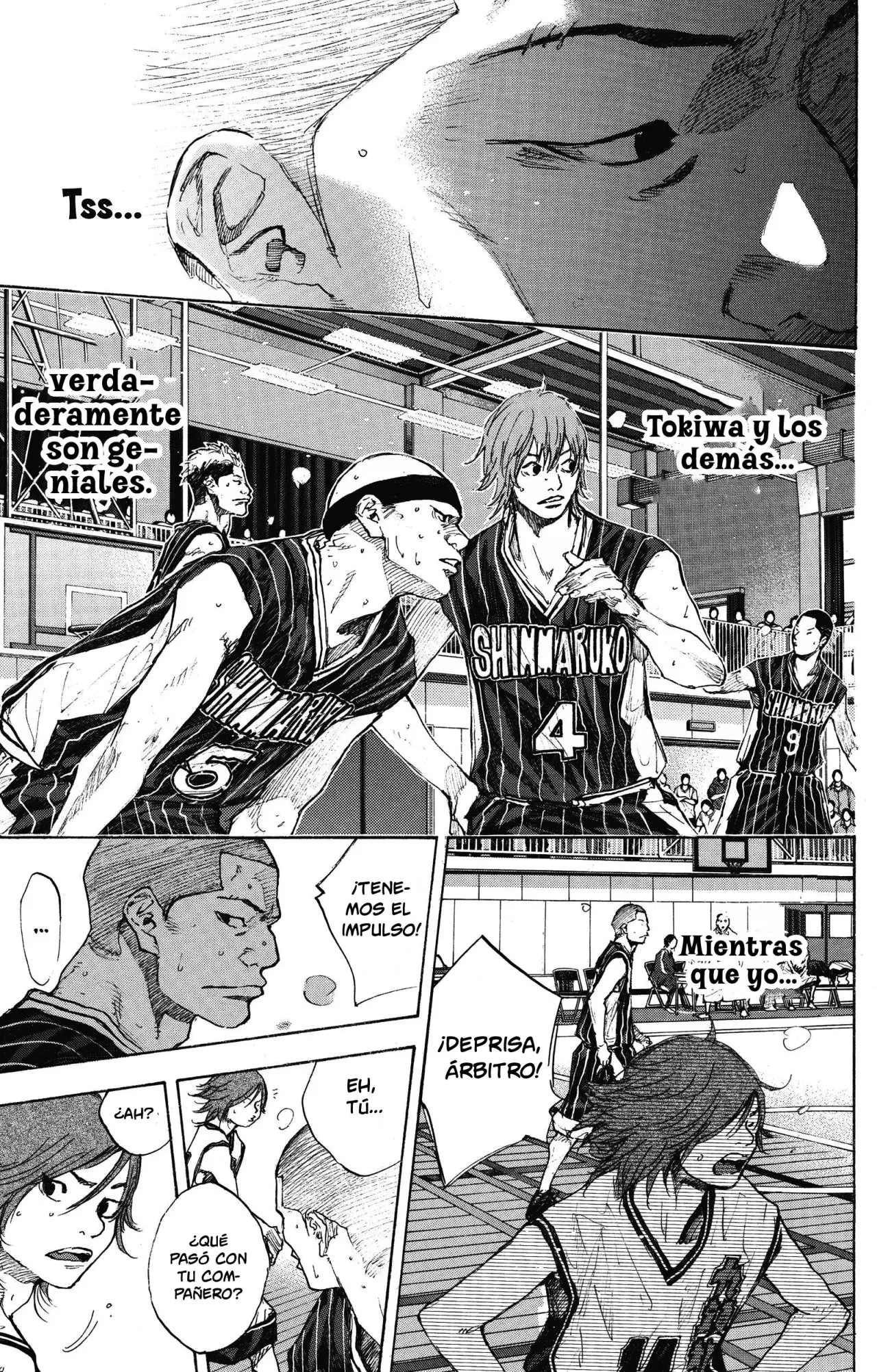 Ahiru no Sora capítulo 249.5, página 43