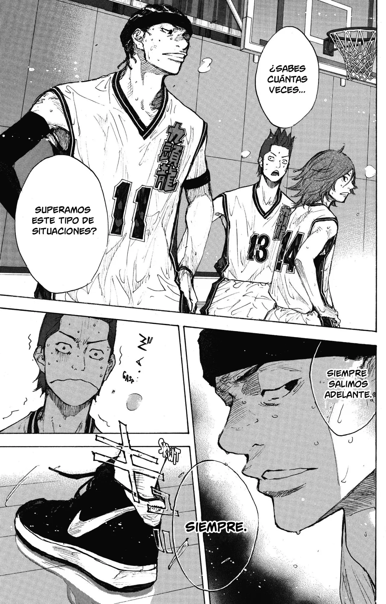 Ahiru no Sora capítulo 249.5, página 94