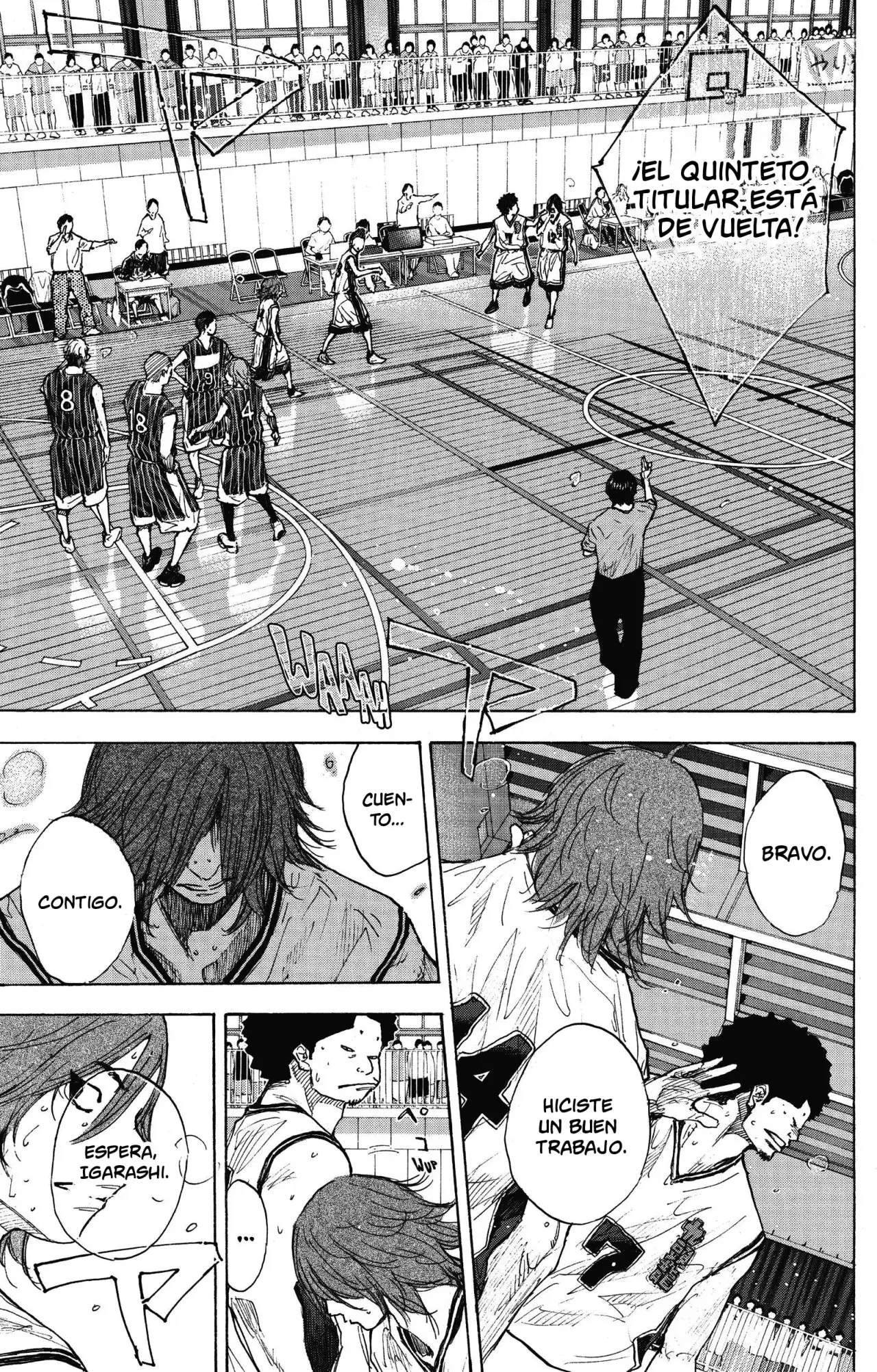 Ahiru no Sora capítulo 249.5, página 96