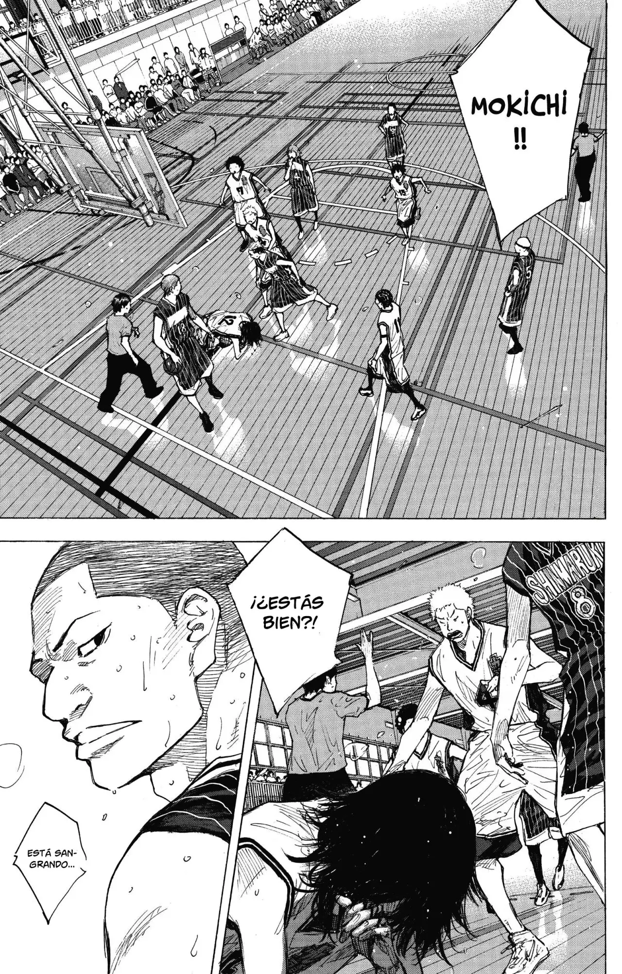 Ahiru no Sora capítulo 249, página 3