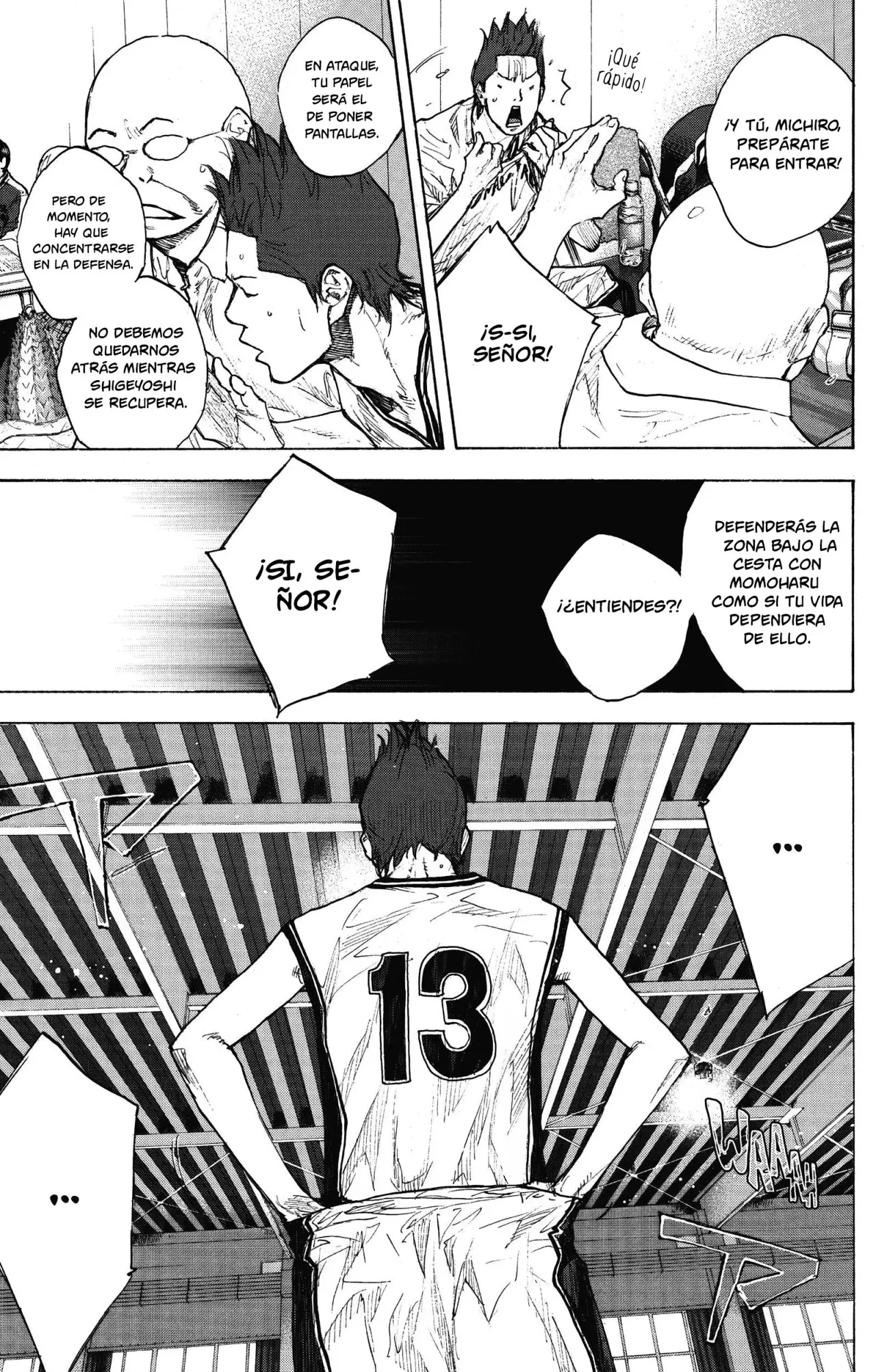 Ahiru no Sora capítulo 249, página 5