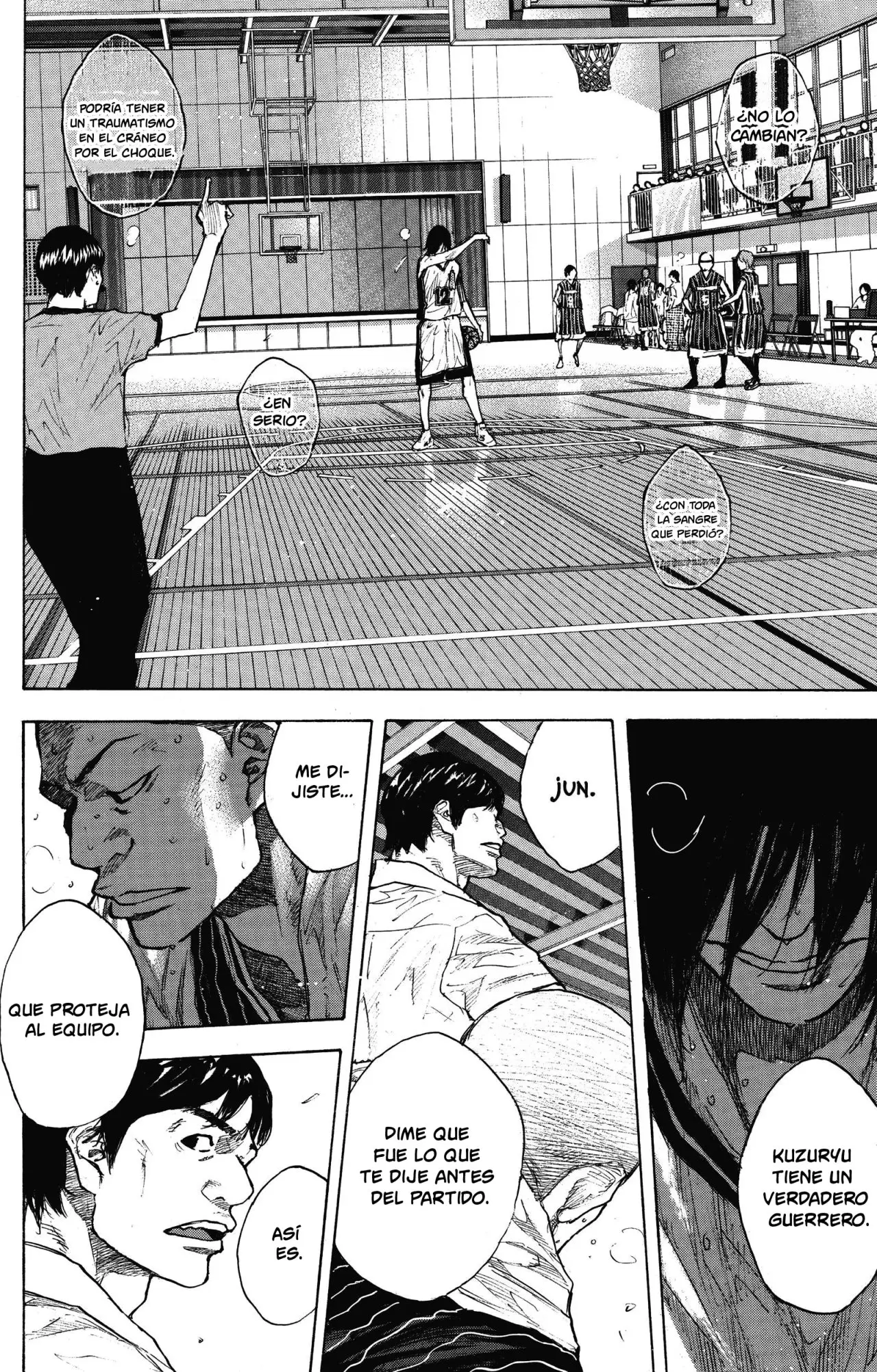 Ahiru no Sora capítulo 249, página 8