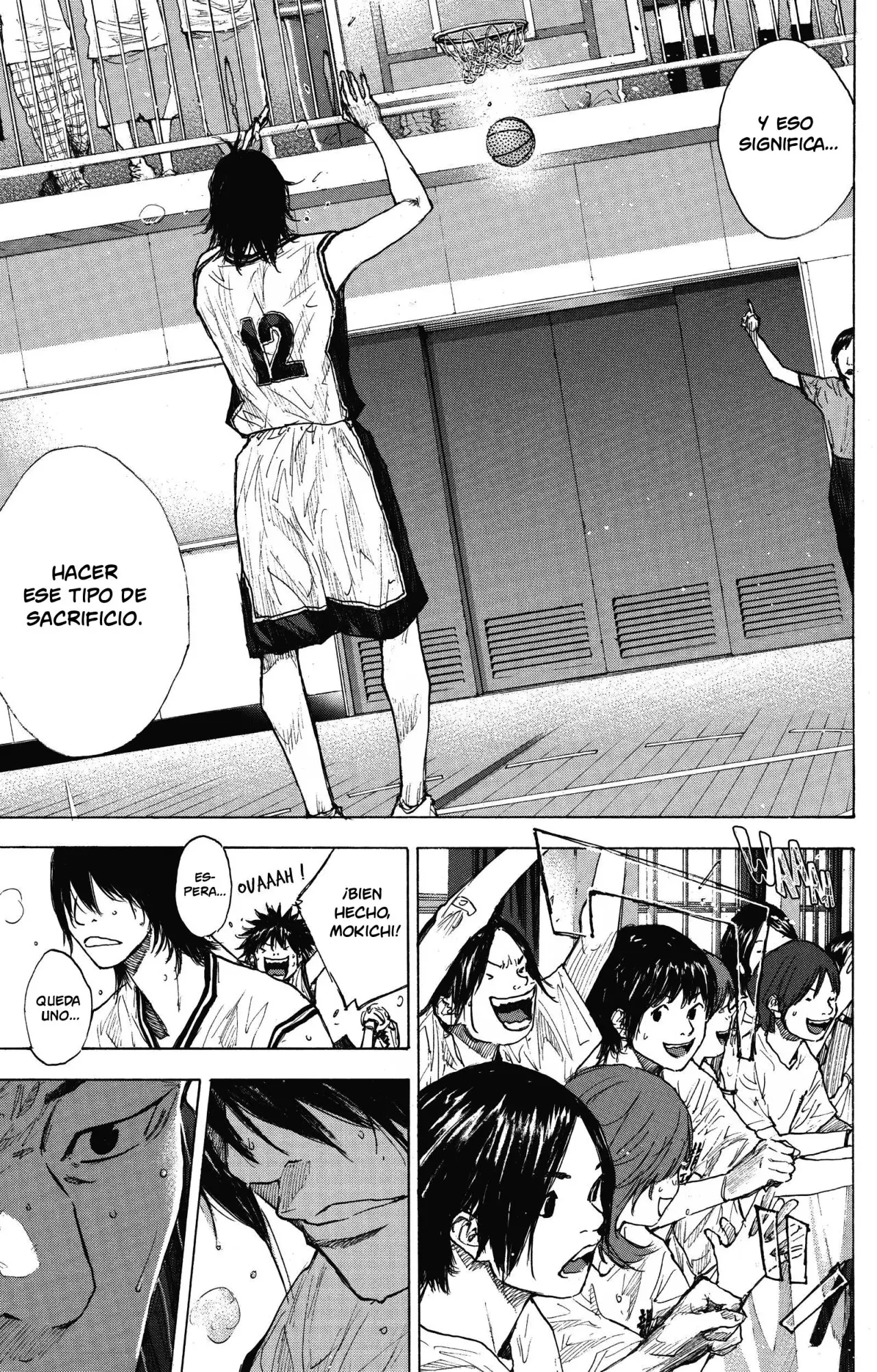 Ahiru no Sora capítulo 249, página 9