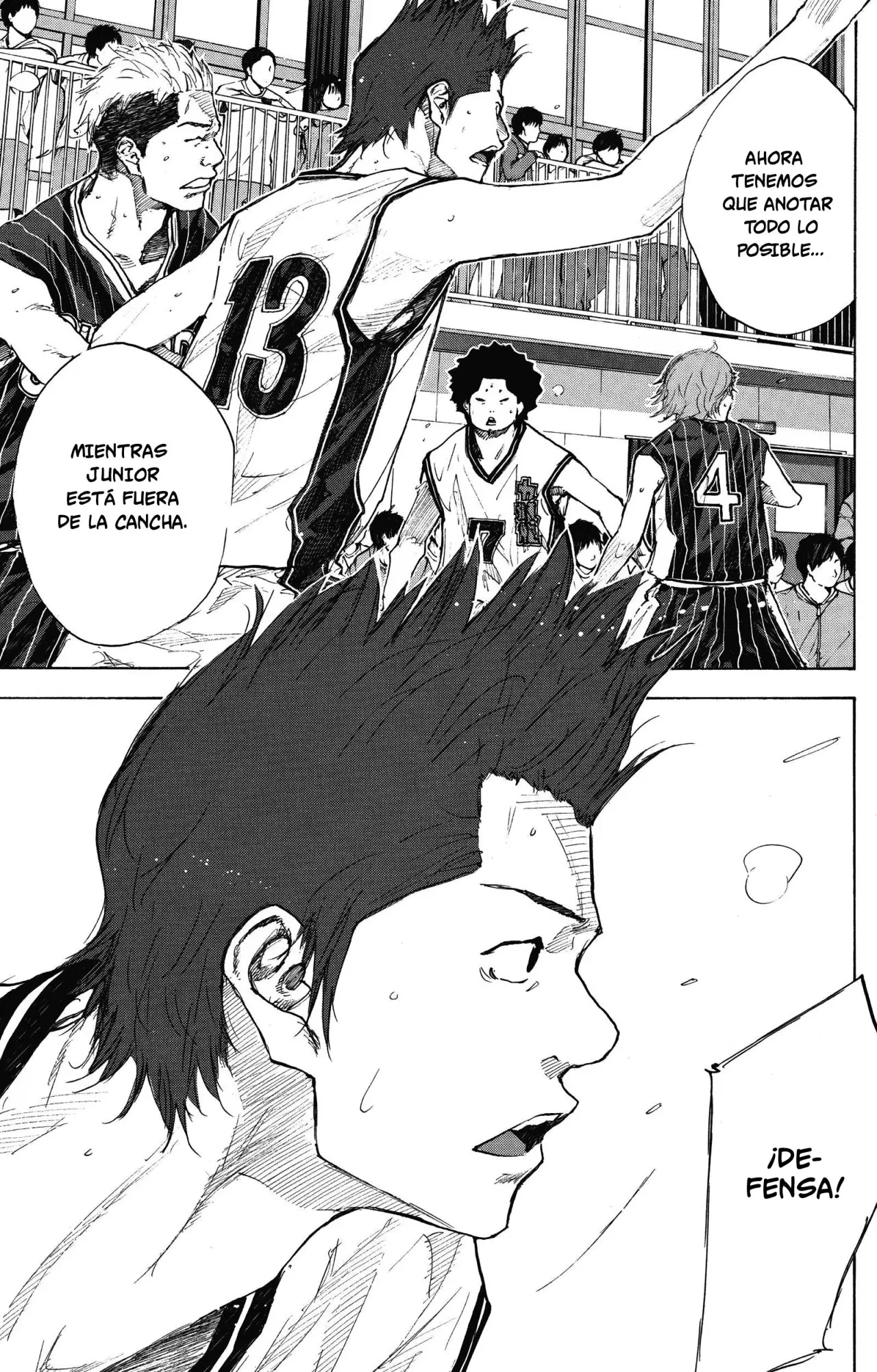 Ahiru no Sora capítulo 249, página 13