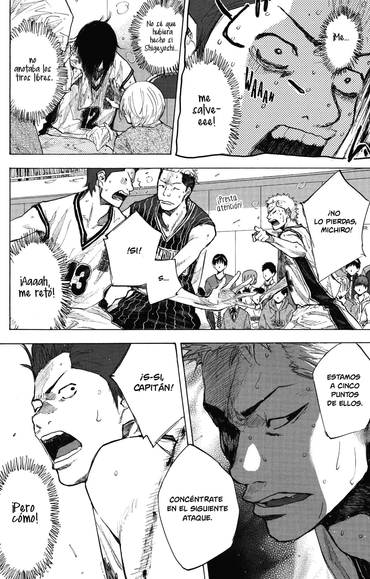 Ahiru no Sora capítulo 249, página 14