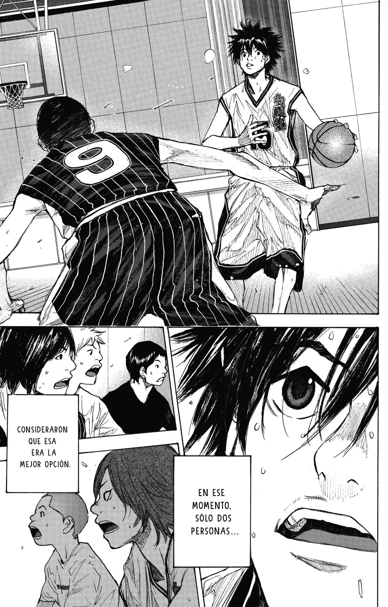 Ahiru no Sora capítulo 249, página 21