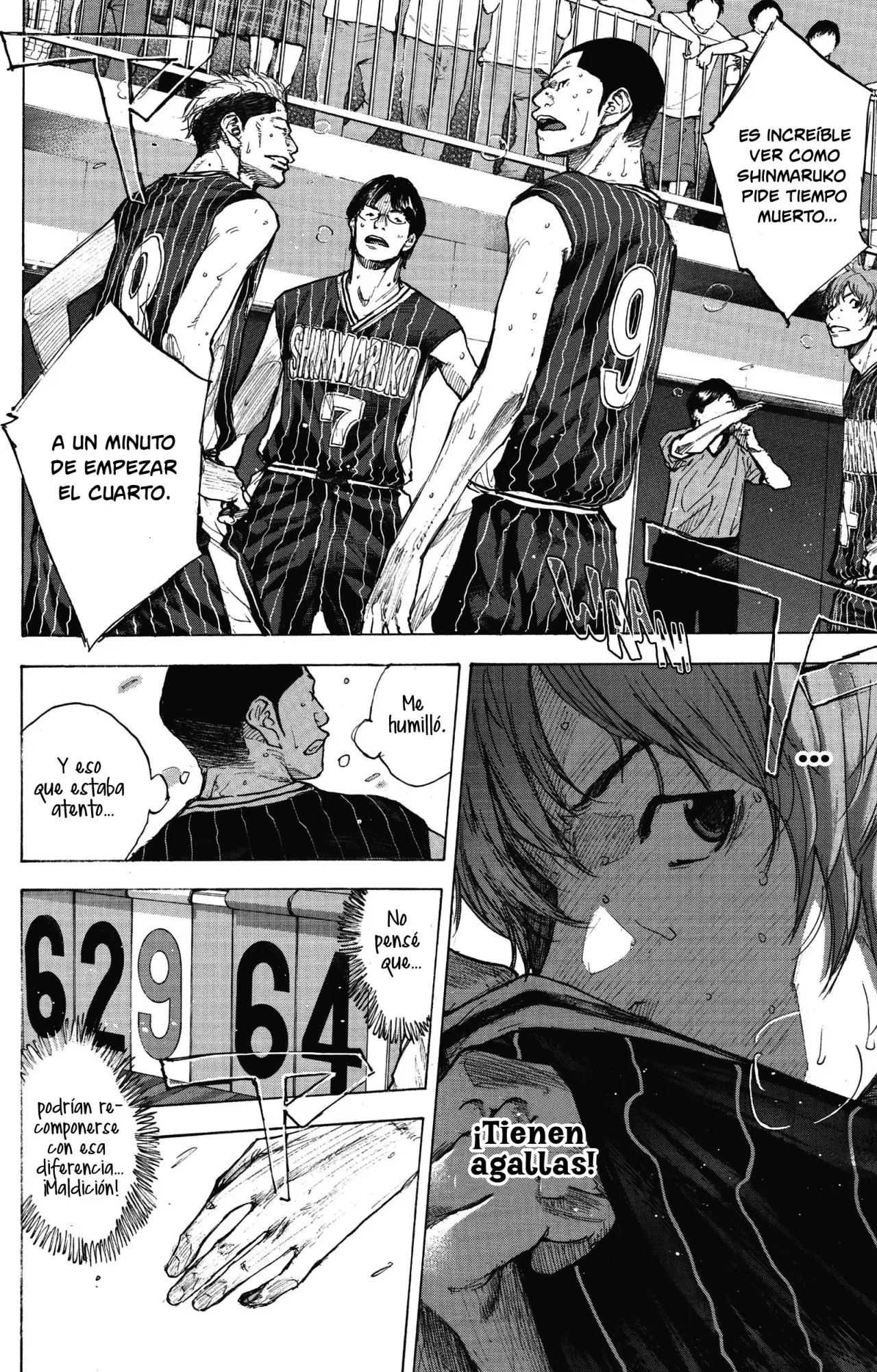 Ahiru no Sora capítulo 249, página 33