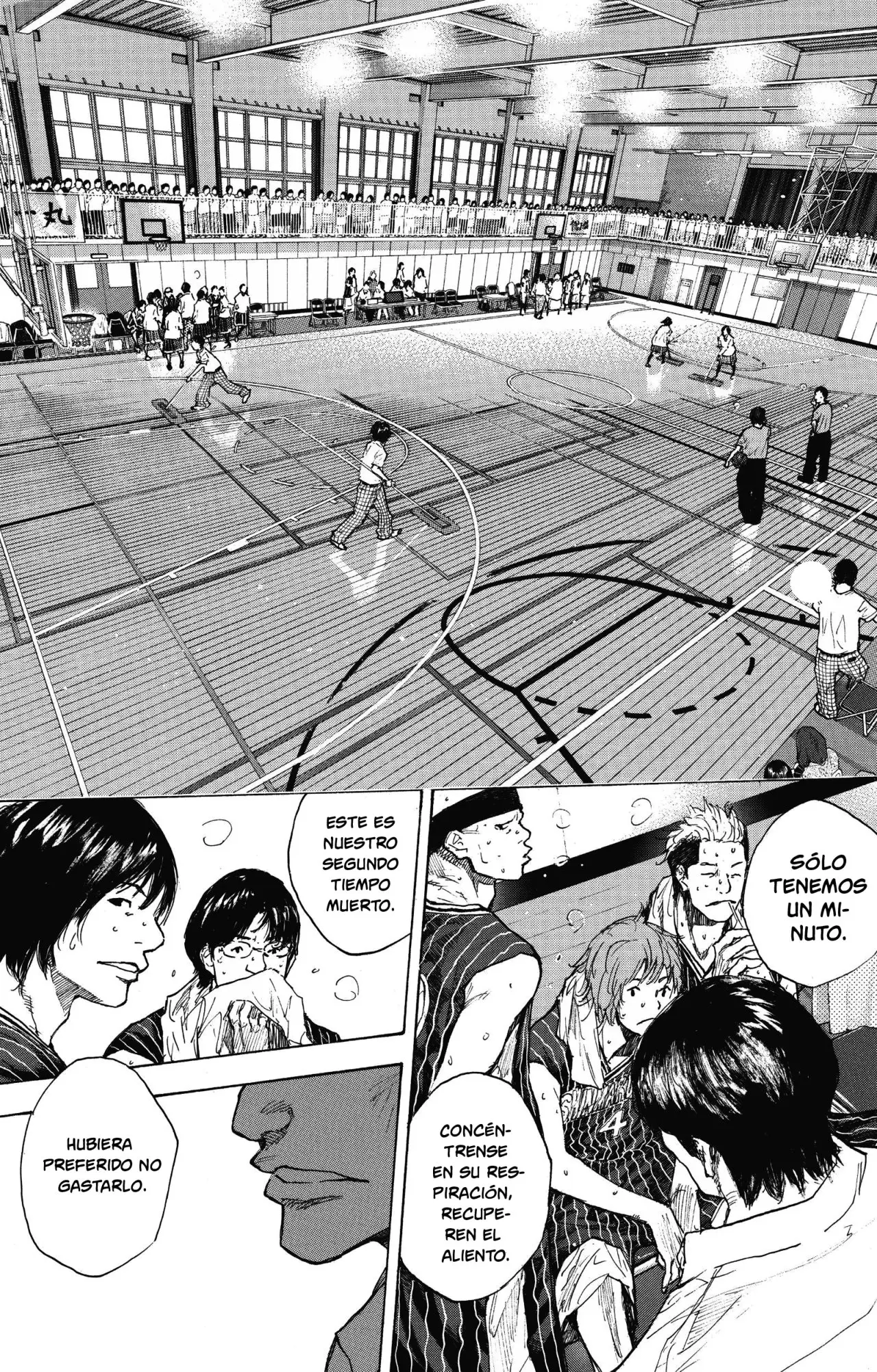 Ahiru no Sora capítulo 249, página 38