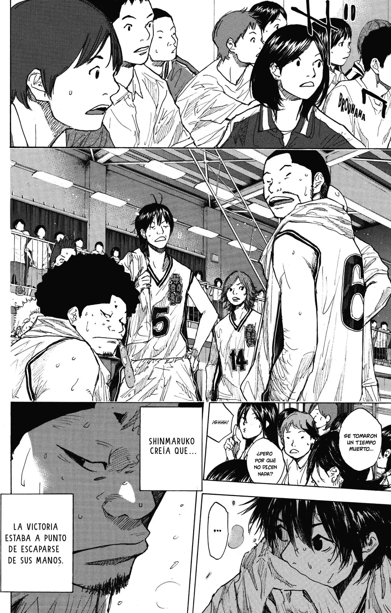 Ahiru no Sora capítulo 249, página 41