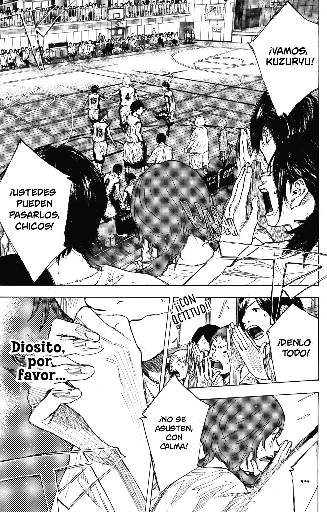 Ahiru no Sora capítulo 249, página 44