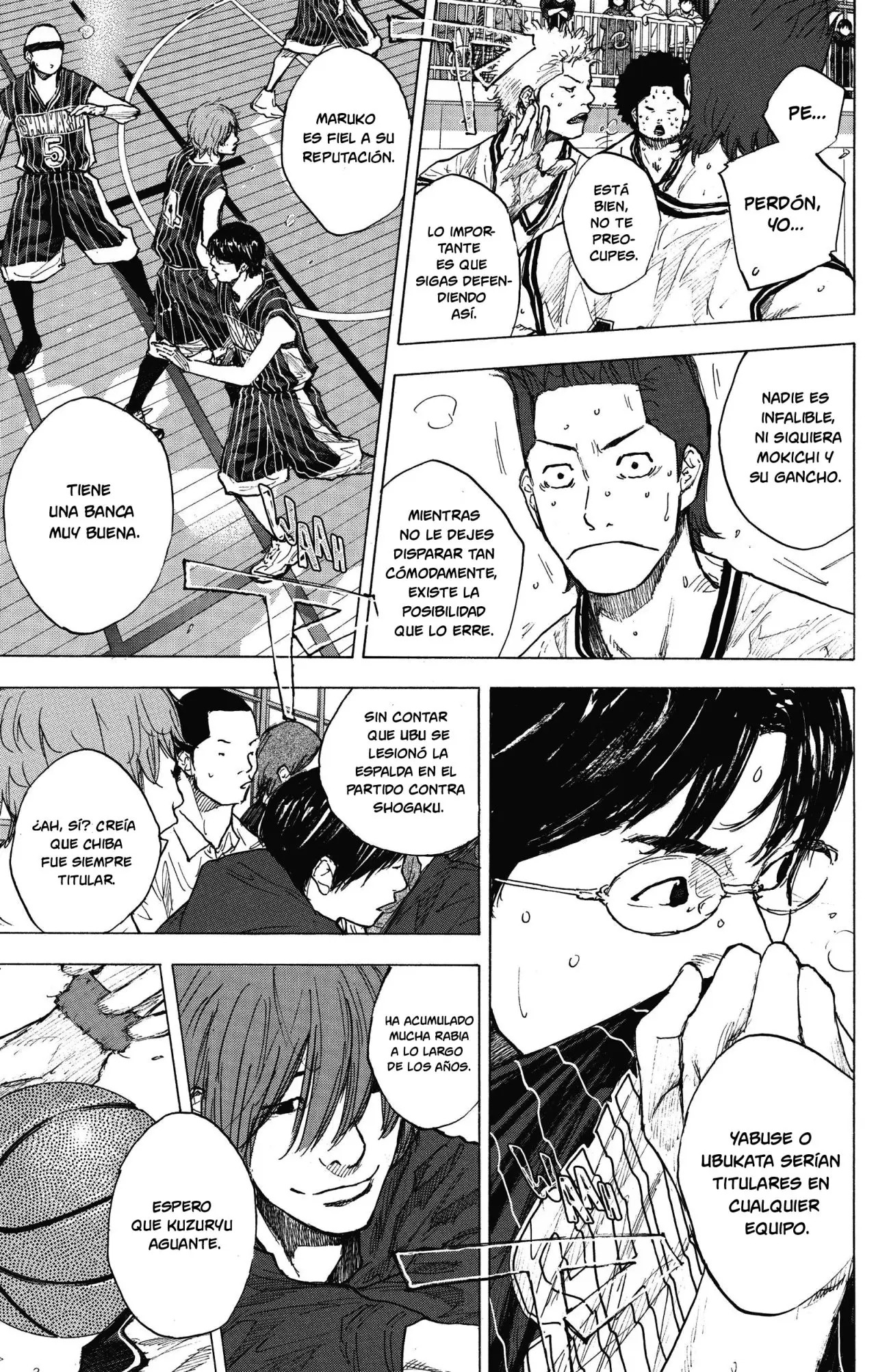 Ahiru no Sora capítulo 249, página 54