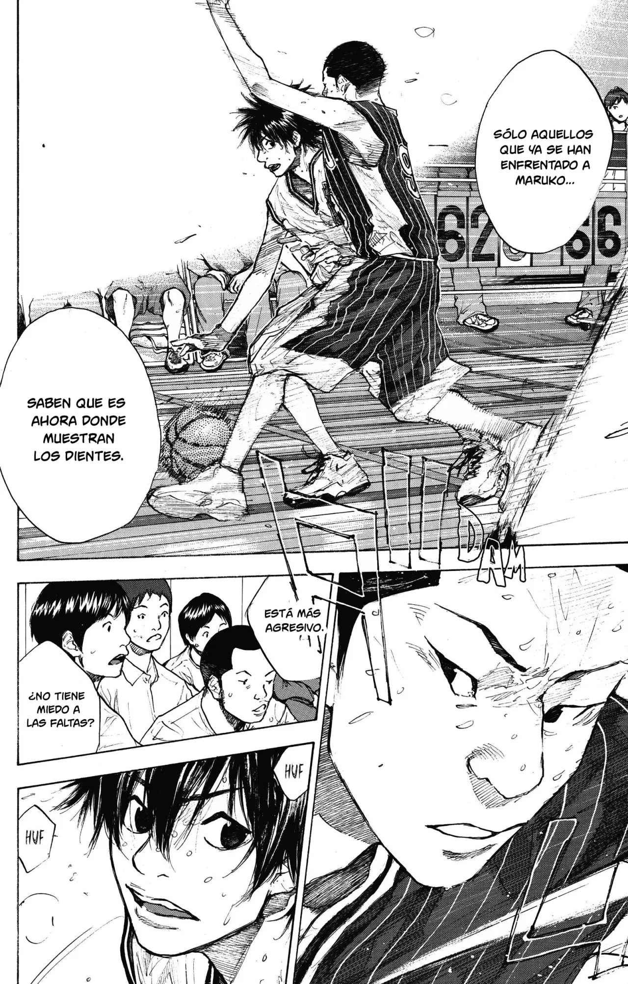 Ahiru no Sora capítulo 249, página 55