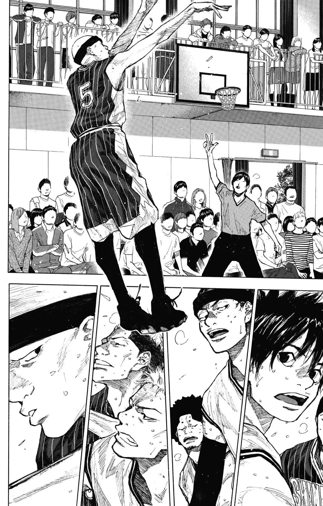 Ahiru no Sora capítulo 249, página 76