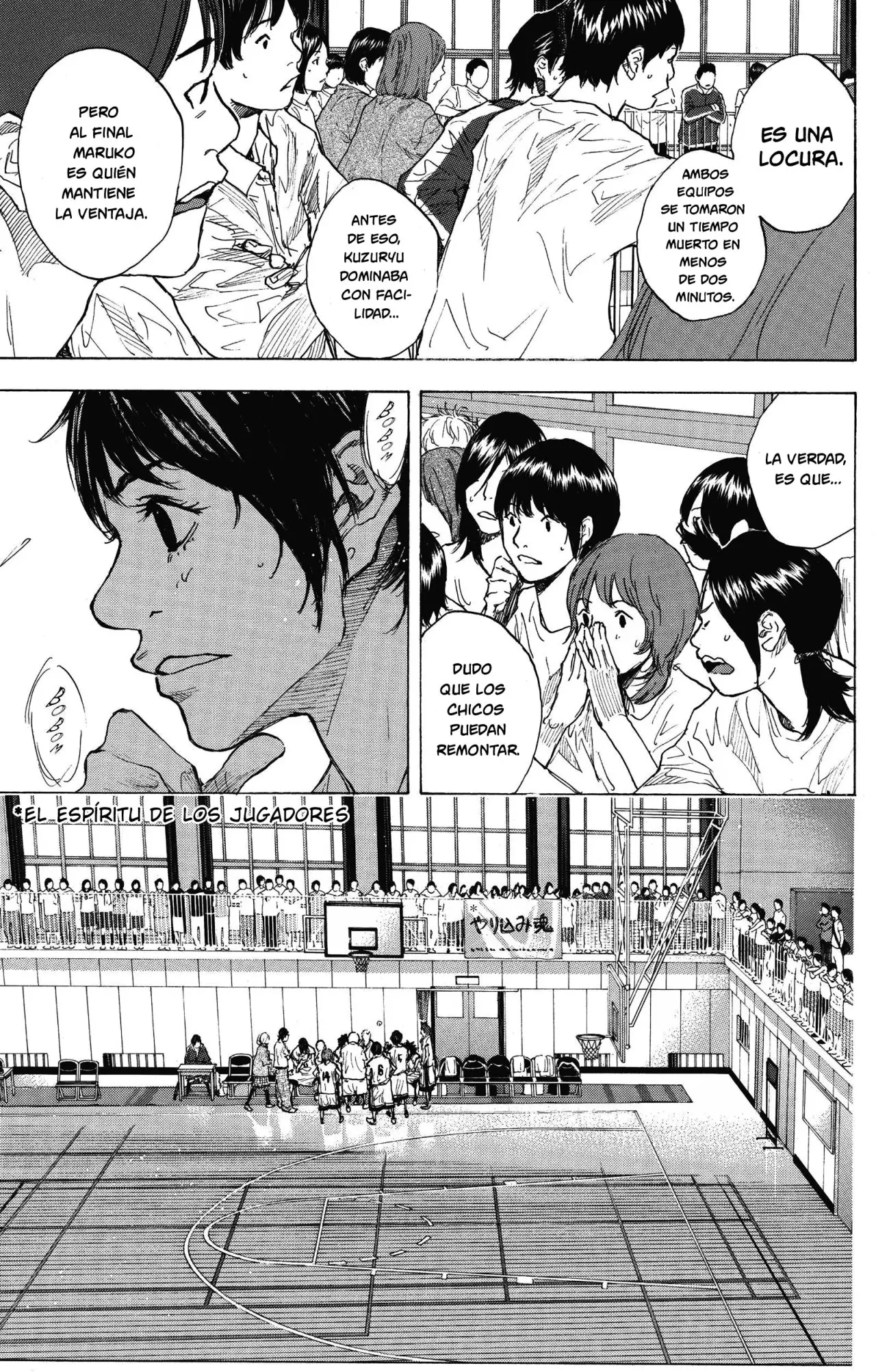 Ahiru no Sora capítulo 249, página 85