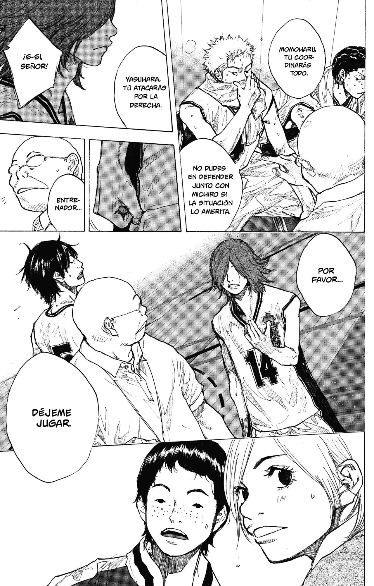 Ahiru no Sora capítulo 249, página 87