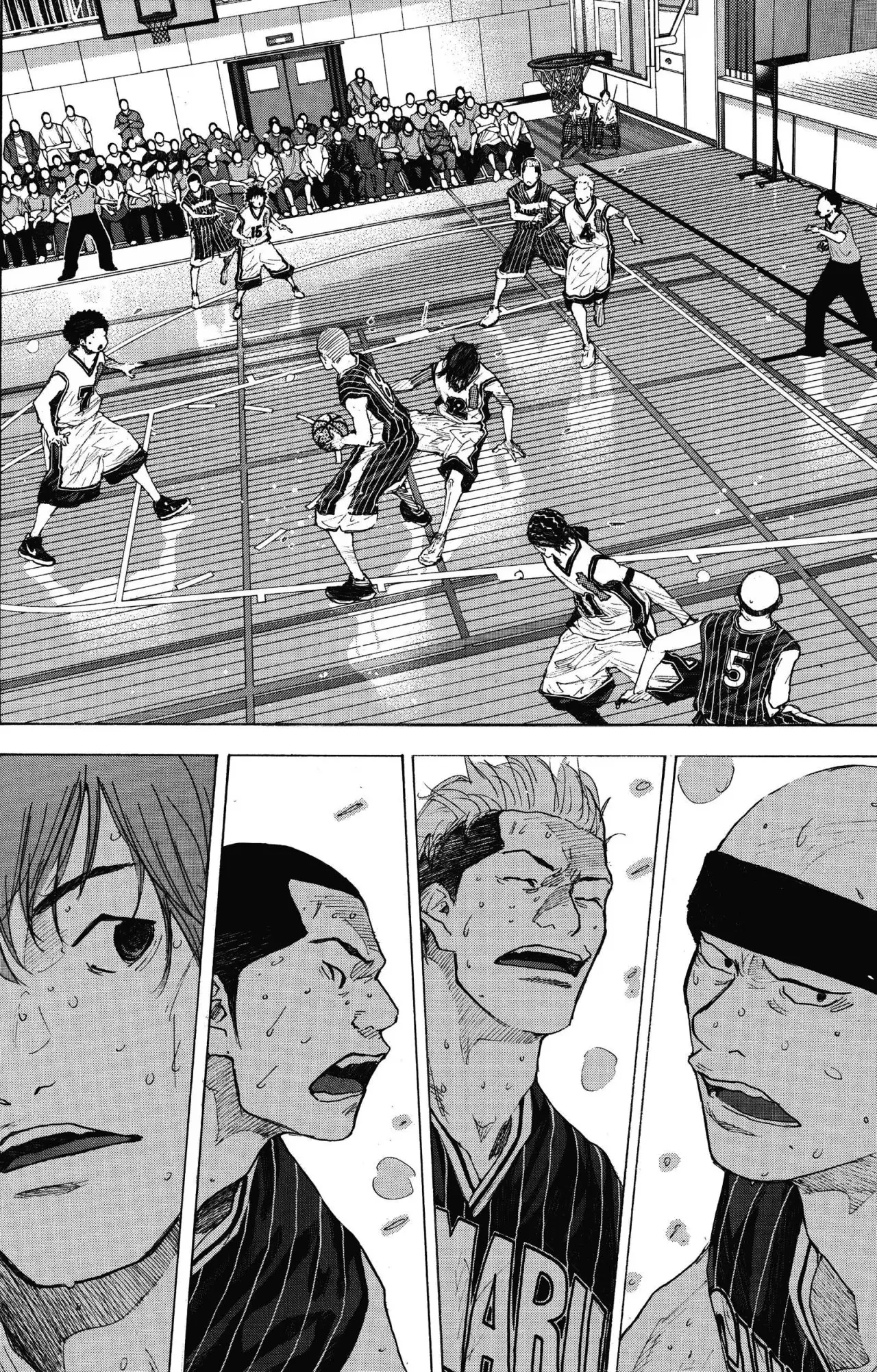 Ahiru no Sora capítulo 250.5, página 34