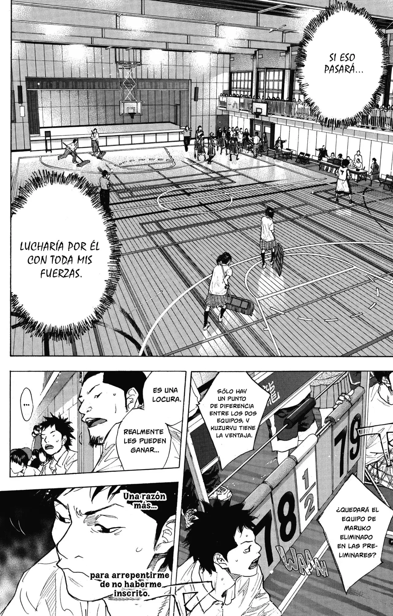 Ahiru no Sora capítulo 250.5, página 42